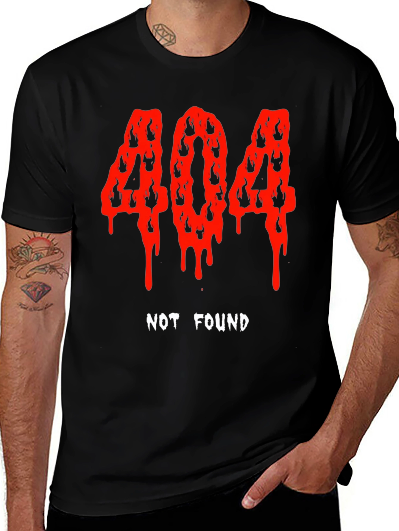 Variant 9 of 404 Not Found T-Shirt - Unique Graphic Tee