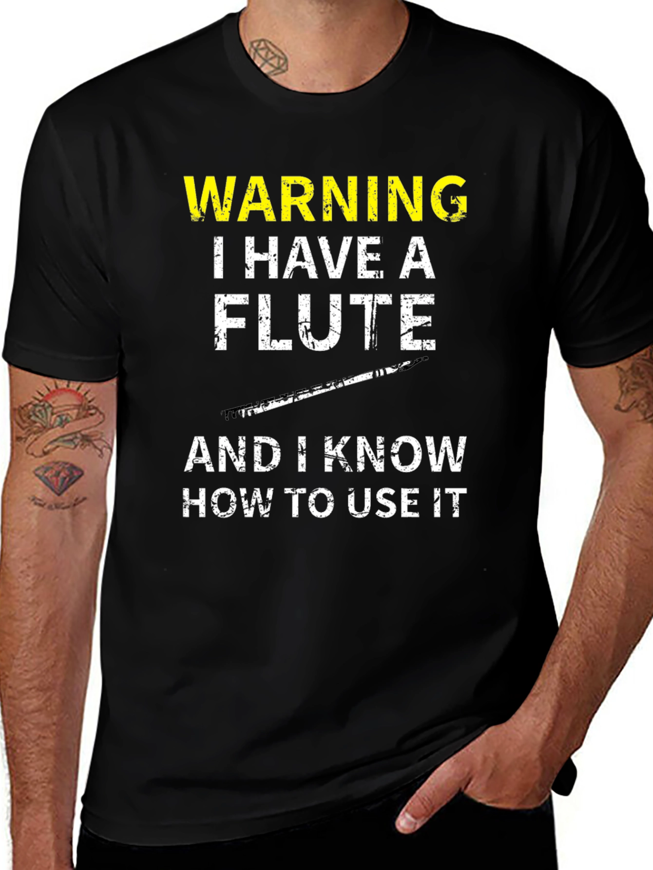 Flute Warning T-Shirt