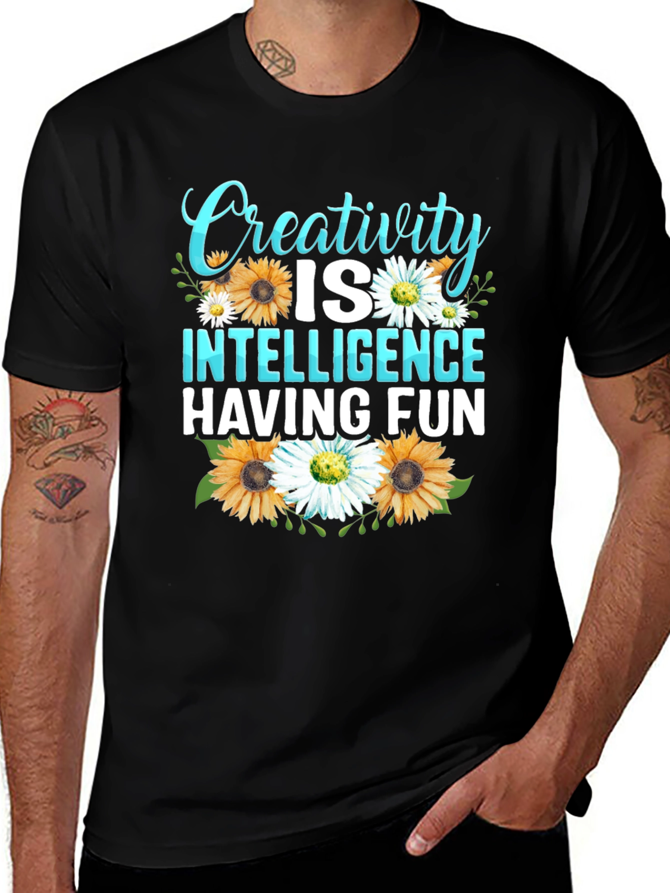 Variant 20 of Creativity Intelligence Fun Graphic Tee