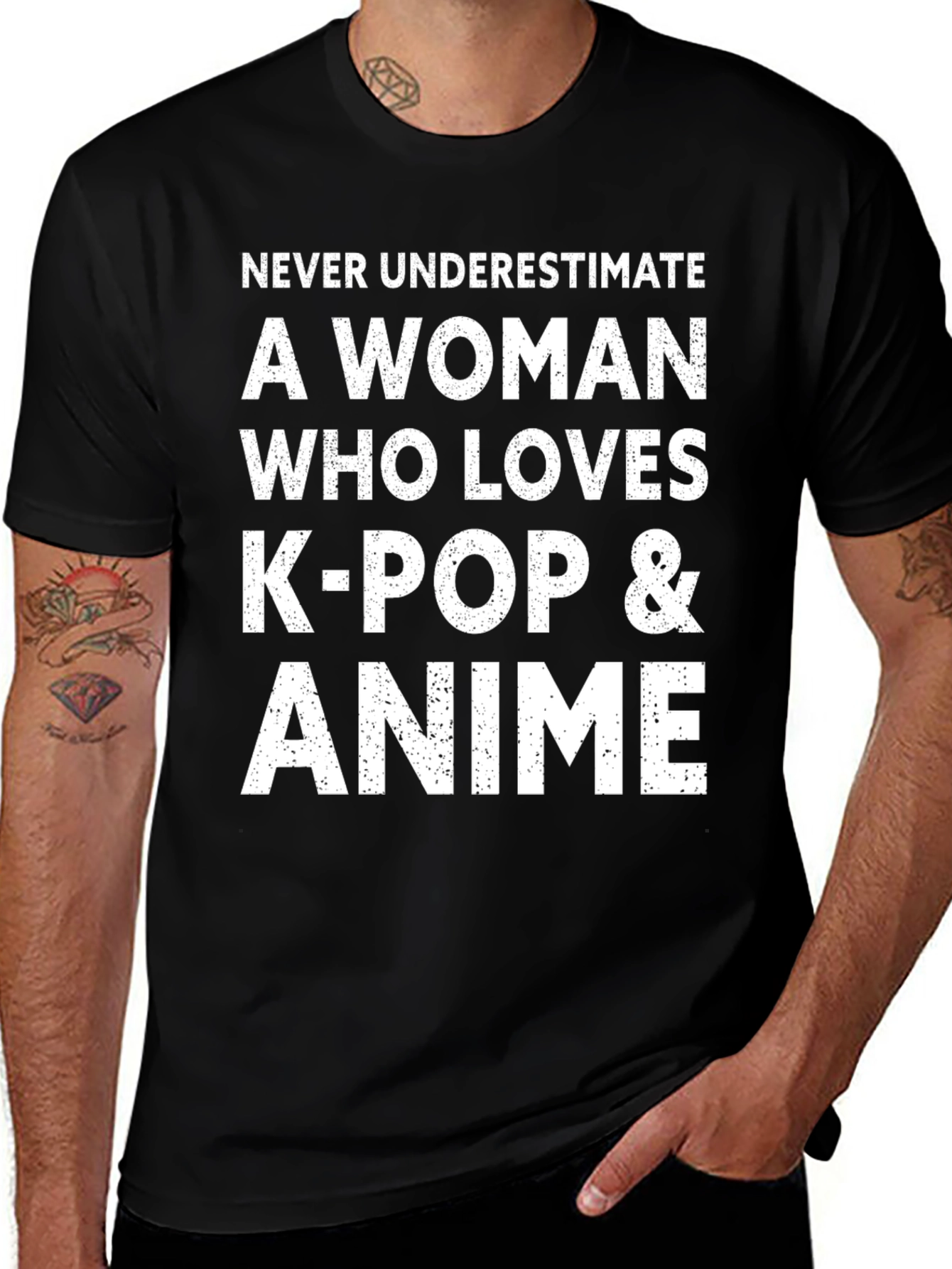 K-Pop & Anime Lover T-Shirt - Never Underestimate