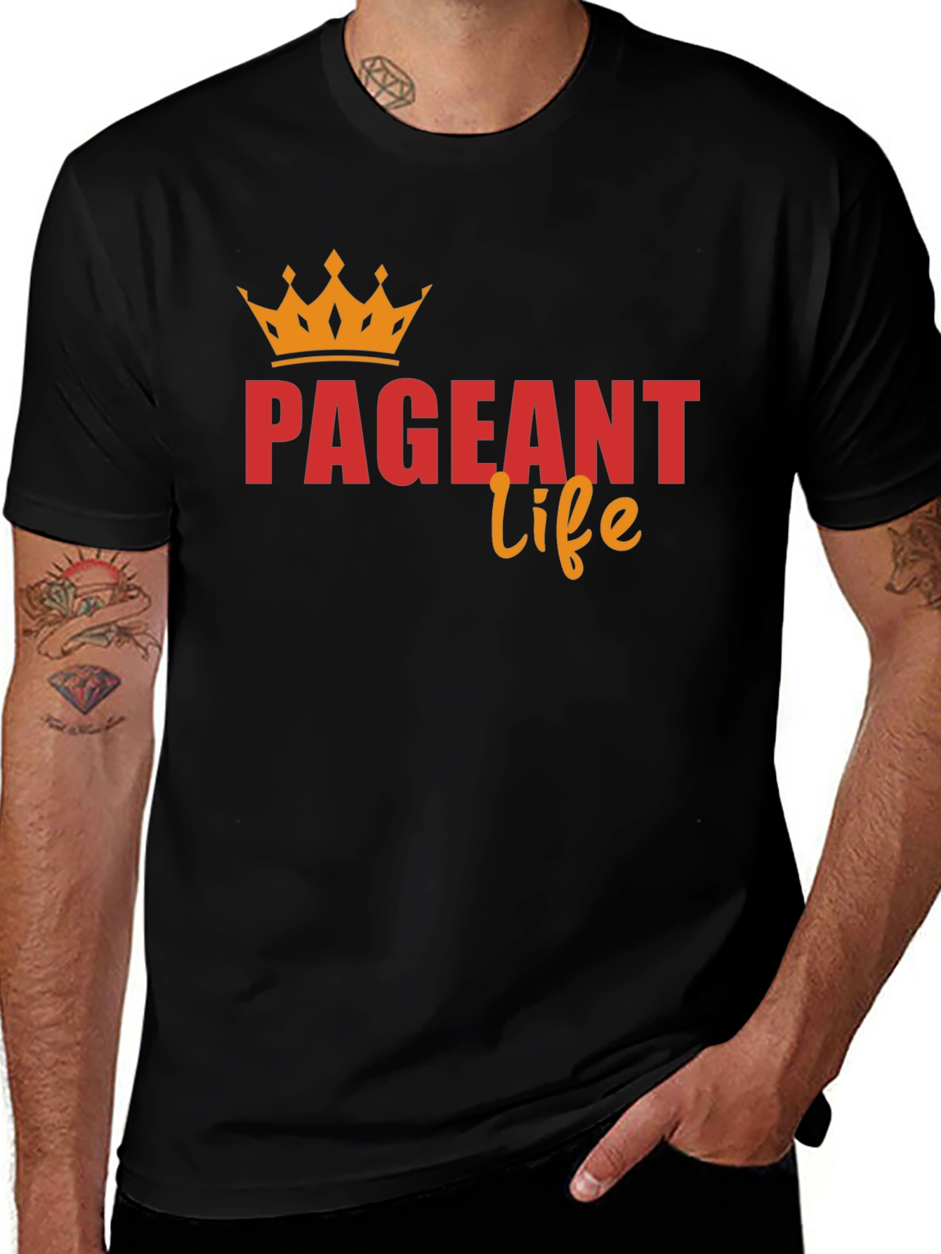 Variant 16 of Pageant Life T-Shirt - Crown Design