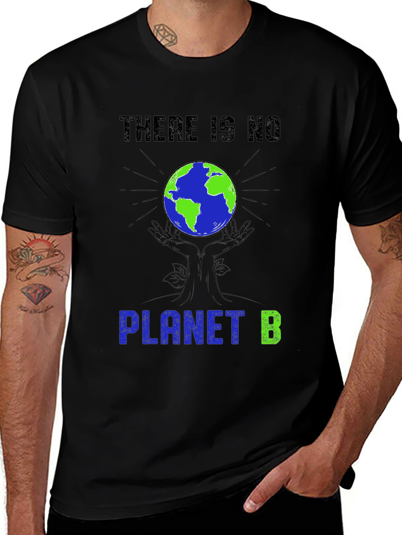 Variant 11 of There is No Planet B Earth Graphic T-Shirt