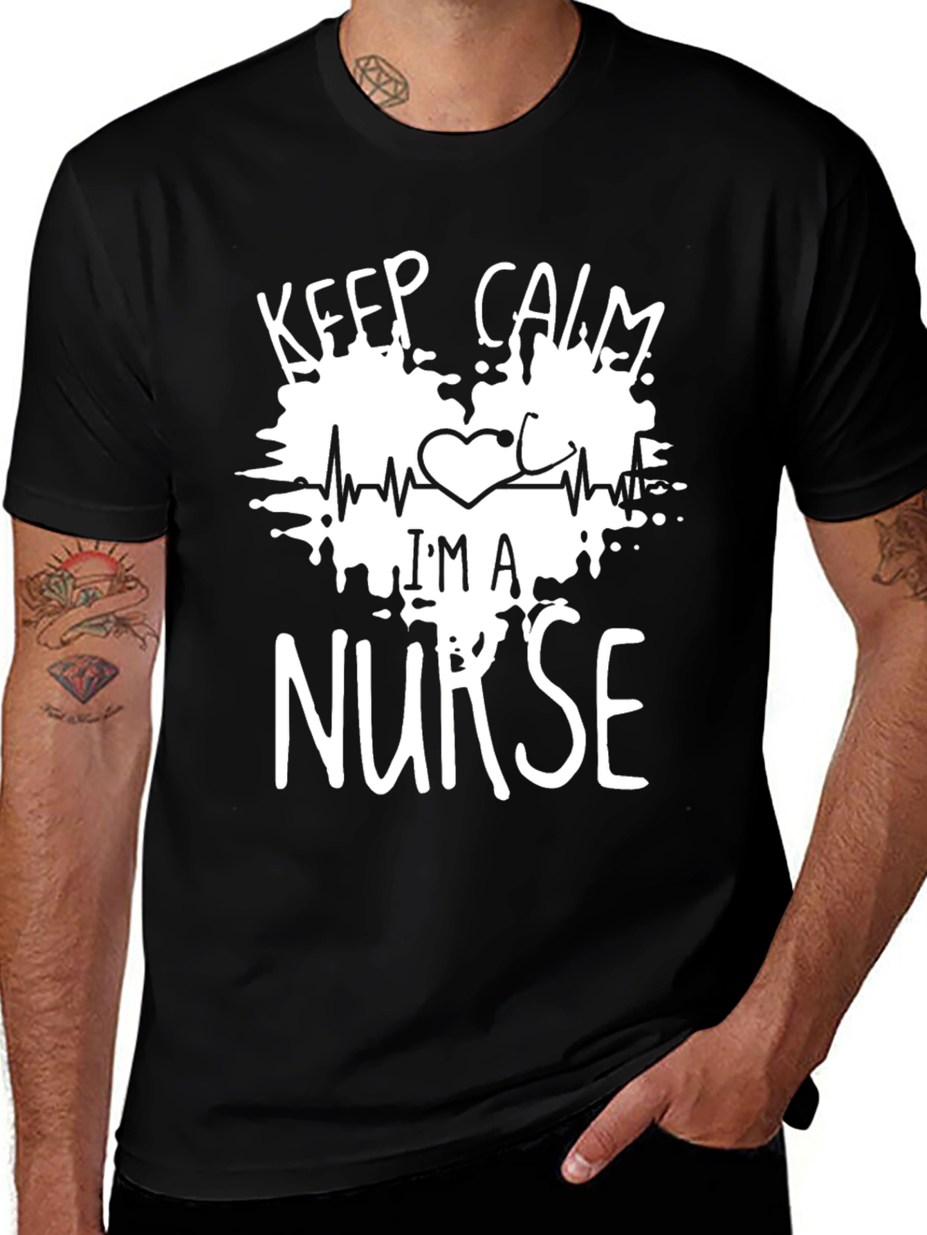 Variant 6 of Keep Calm I'm A Nurse T-Shirt