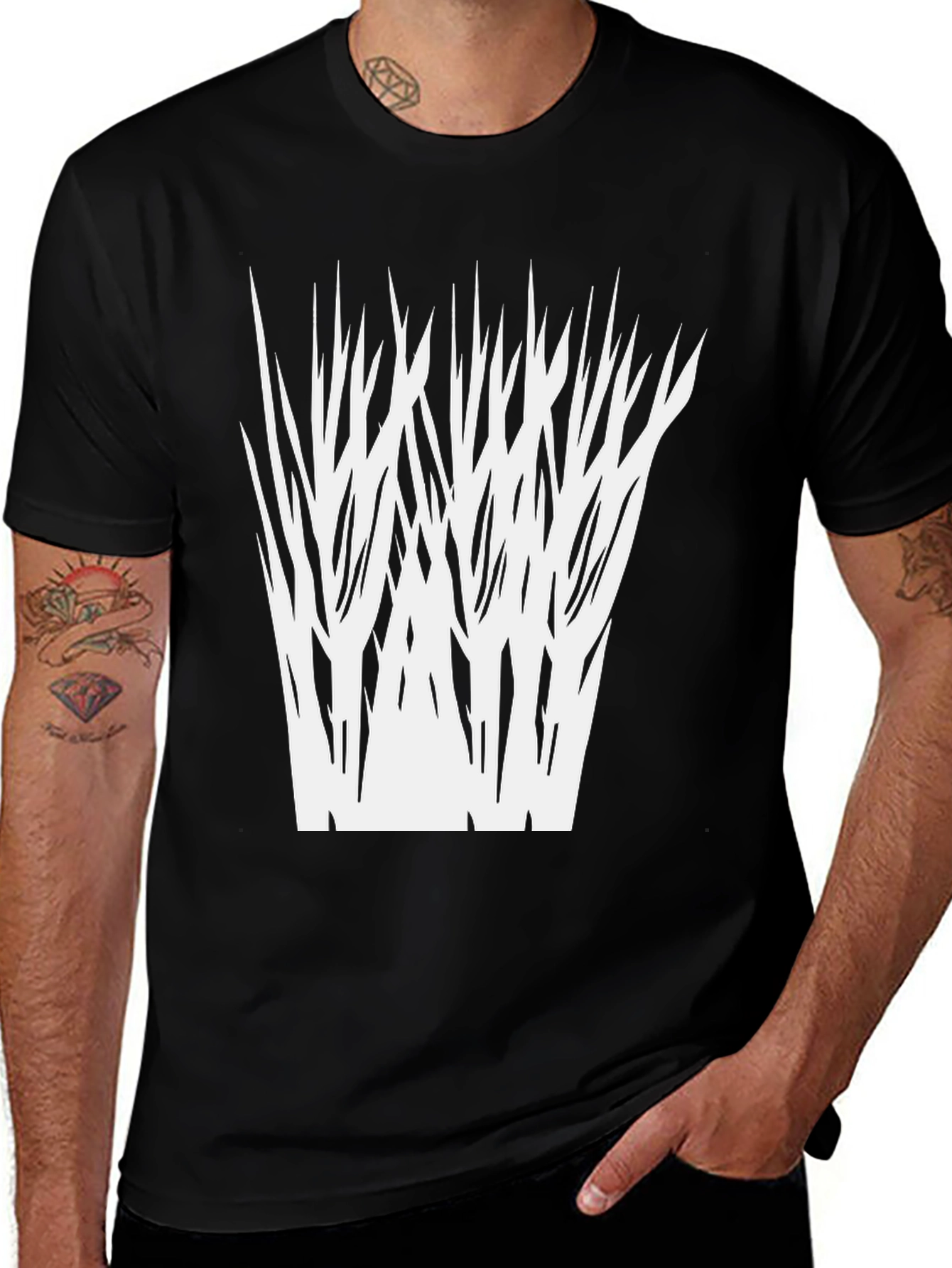 Variant 11 of Abstract Graphic Tee - Modern Style