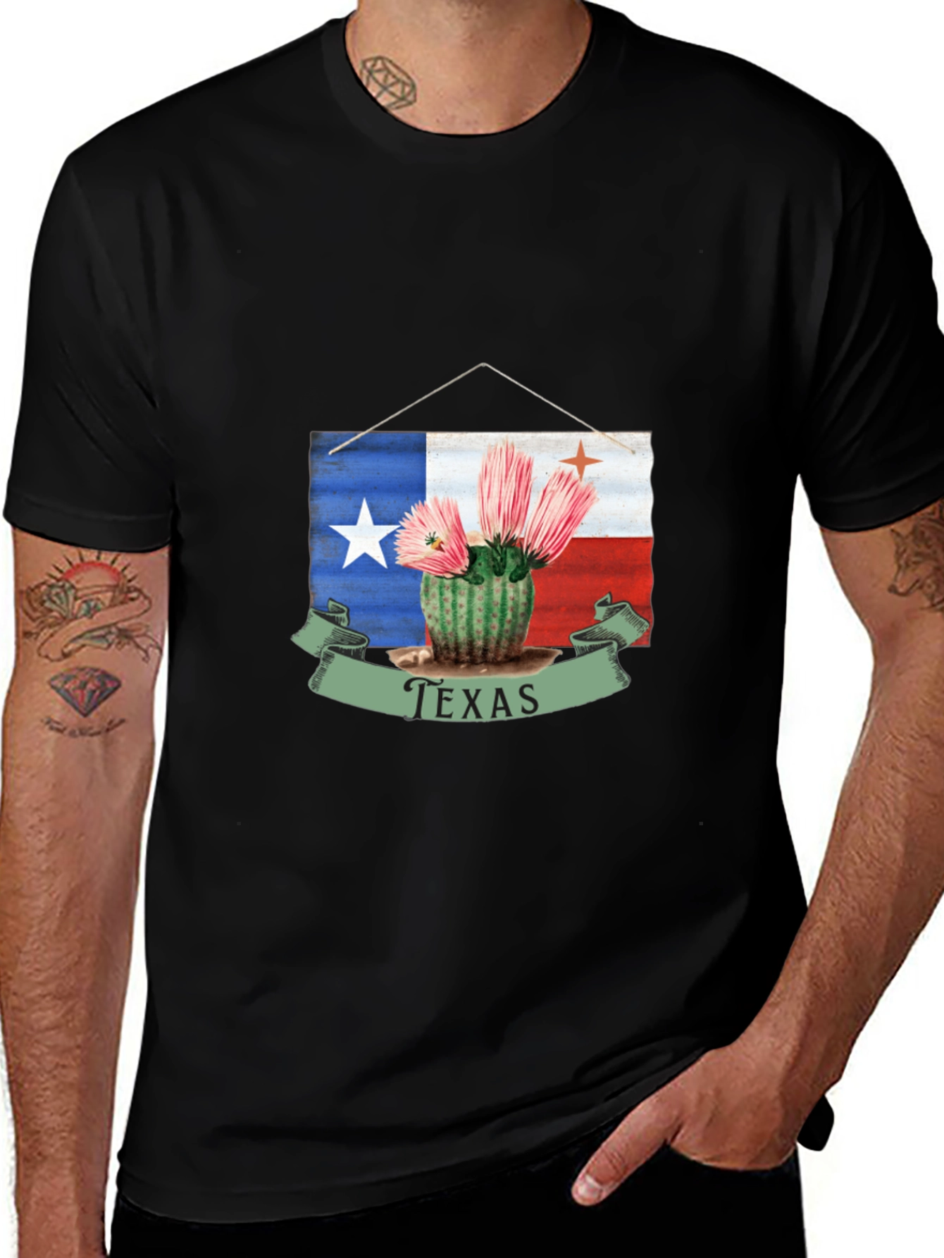 Texas Cactus Flower T-Shirt