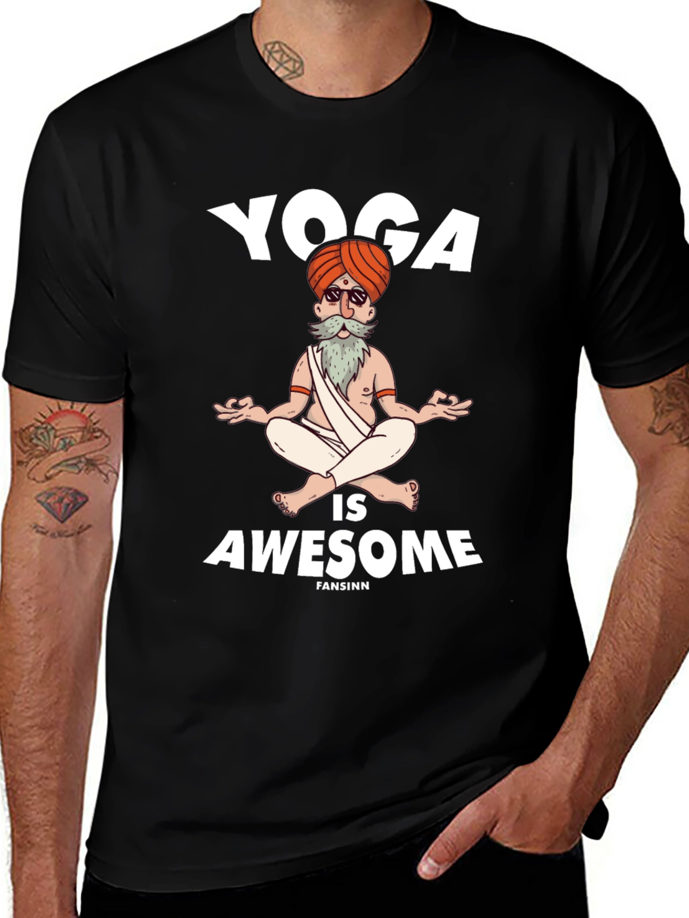 Yoga Is Awesome T-Shirt - Funny Yogi Tee