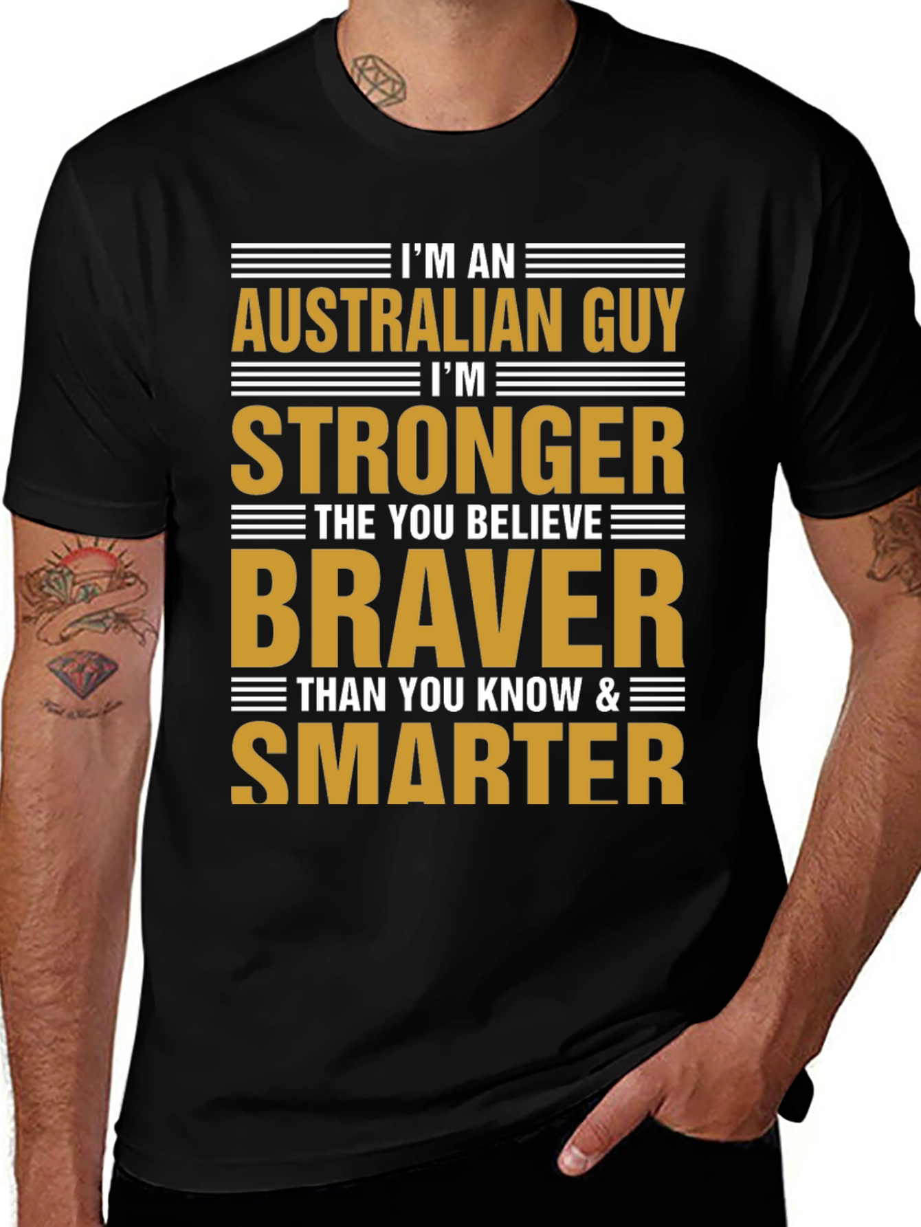 Australian Guy Graphic T-Shirt