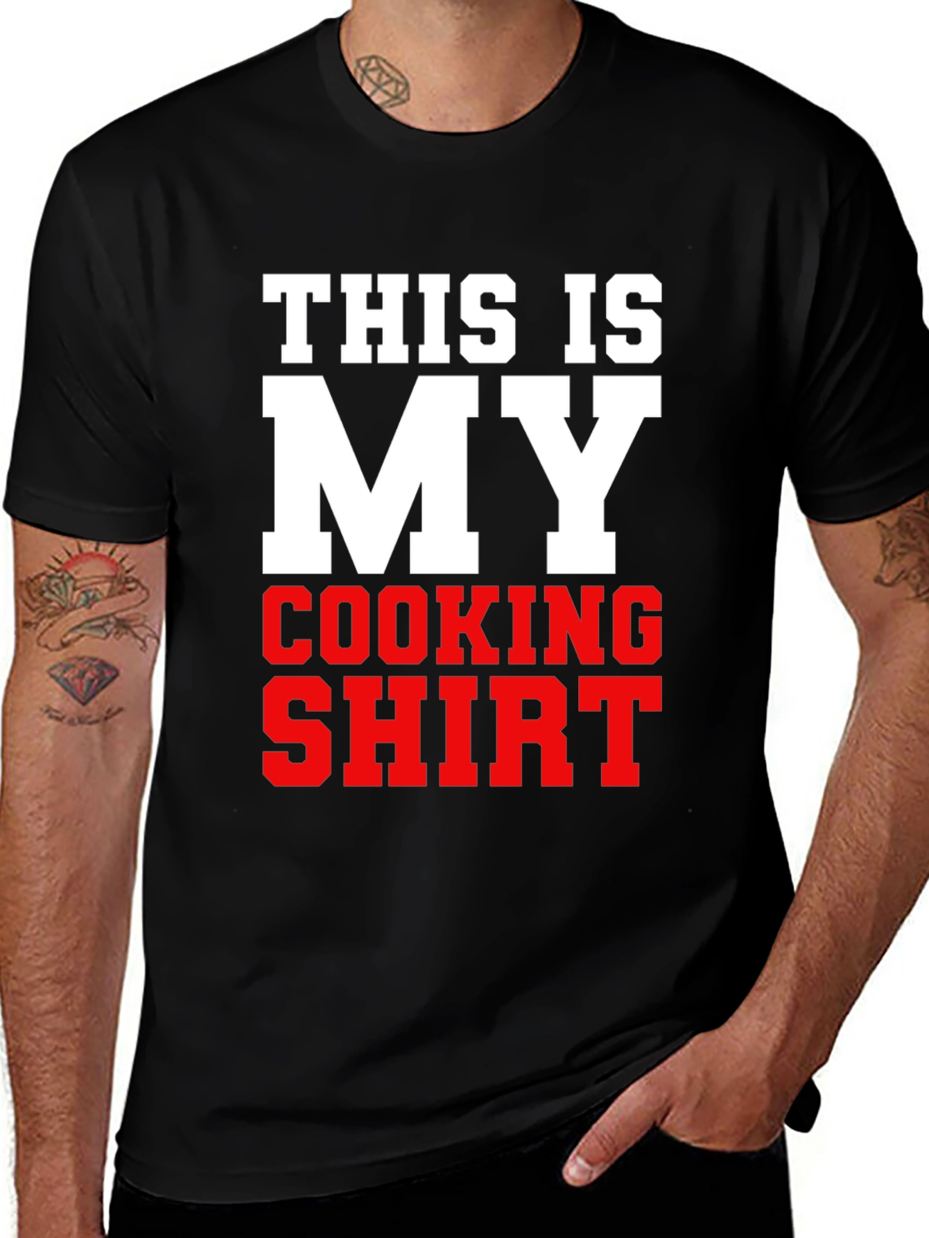 Variant 24 of Funny Cooking Shirt - "This Is My Cooking Shirt" Tee
