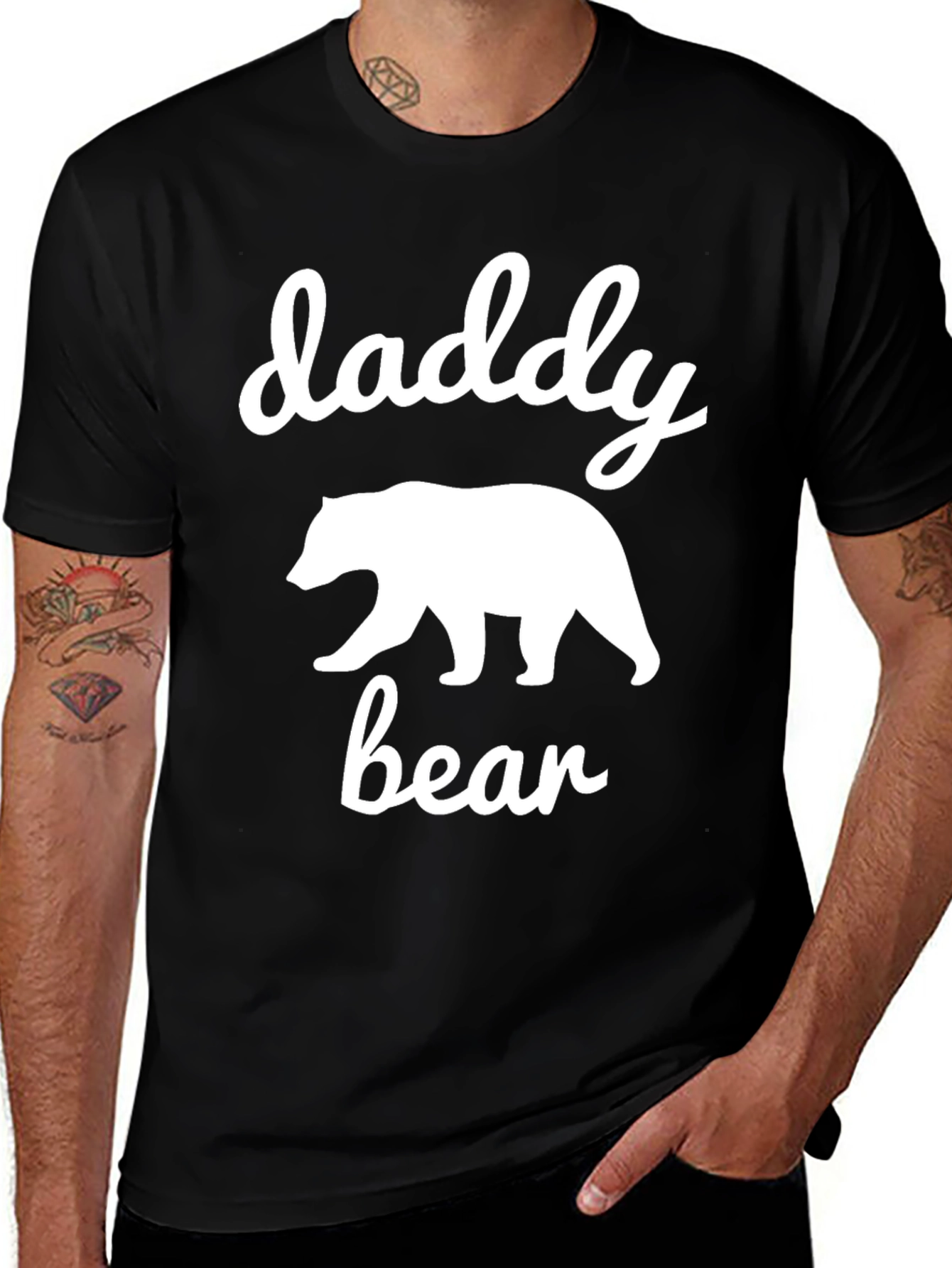 Variant 16 of Daddy Bear T-Shirt - Cute Family Matching Tee