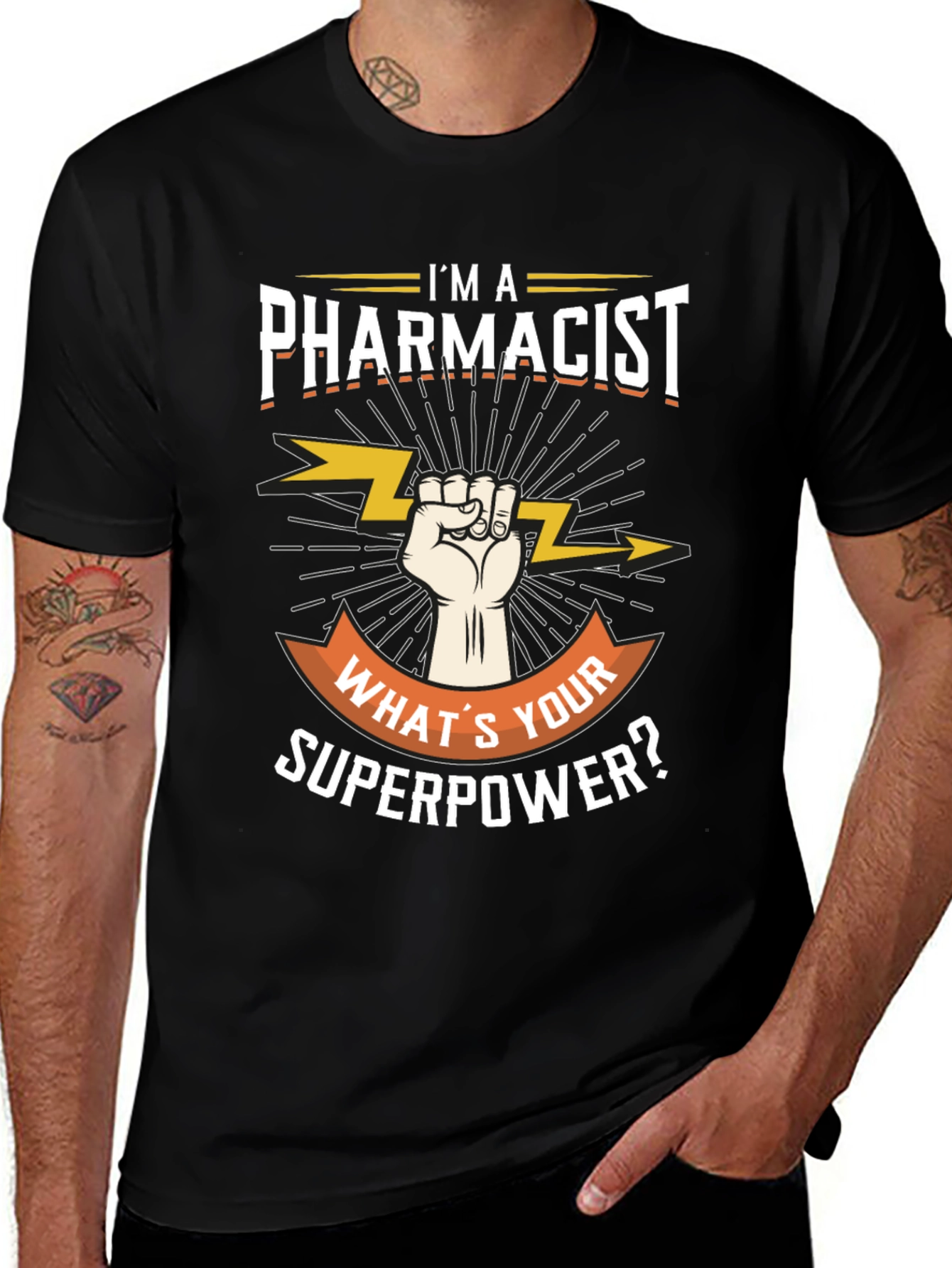 Variant 15 of Pharmacist Superpower T-Shirt