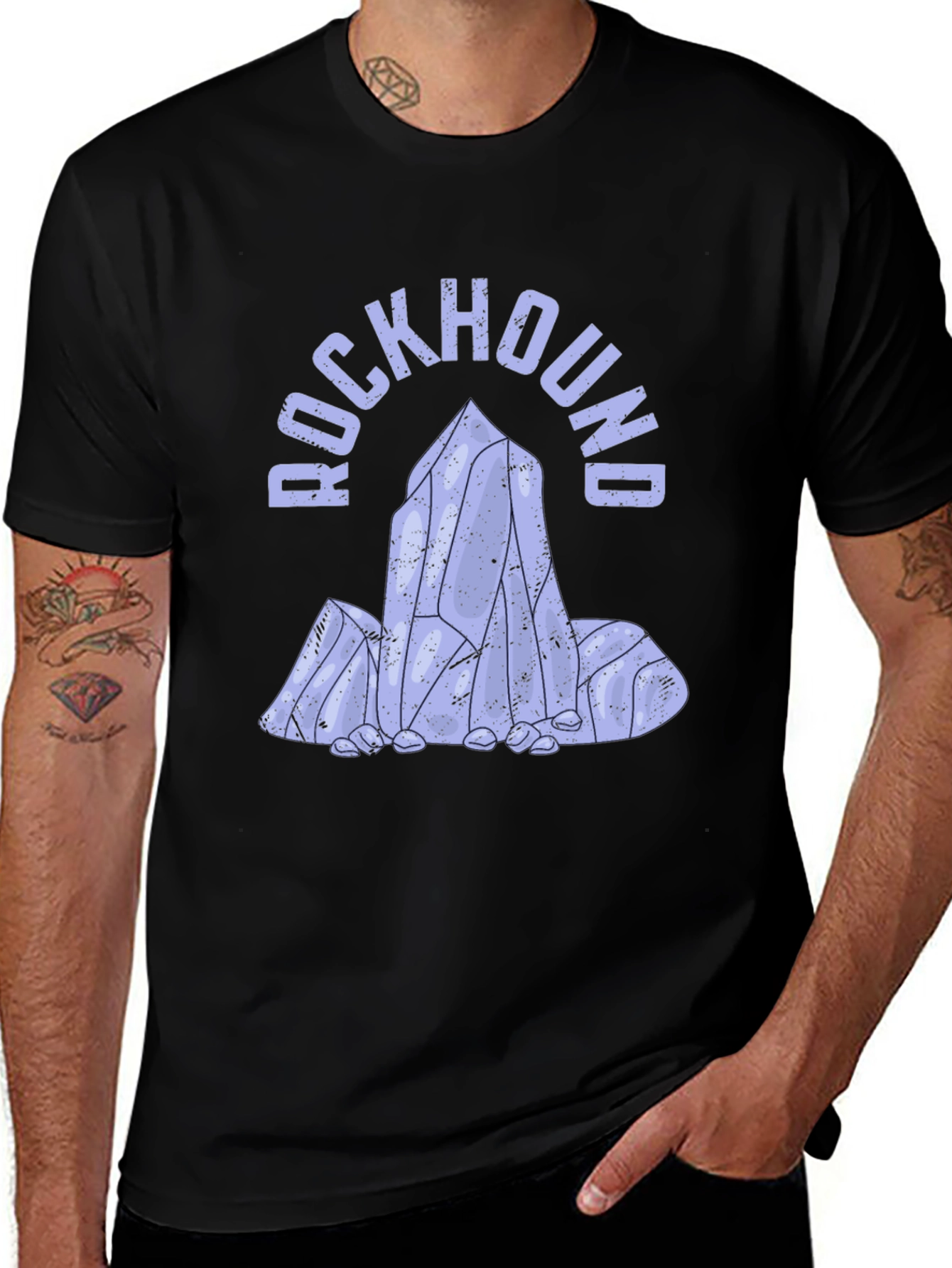 Rockhound Graphic T-Shirt - Mineral Collector Tee