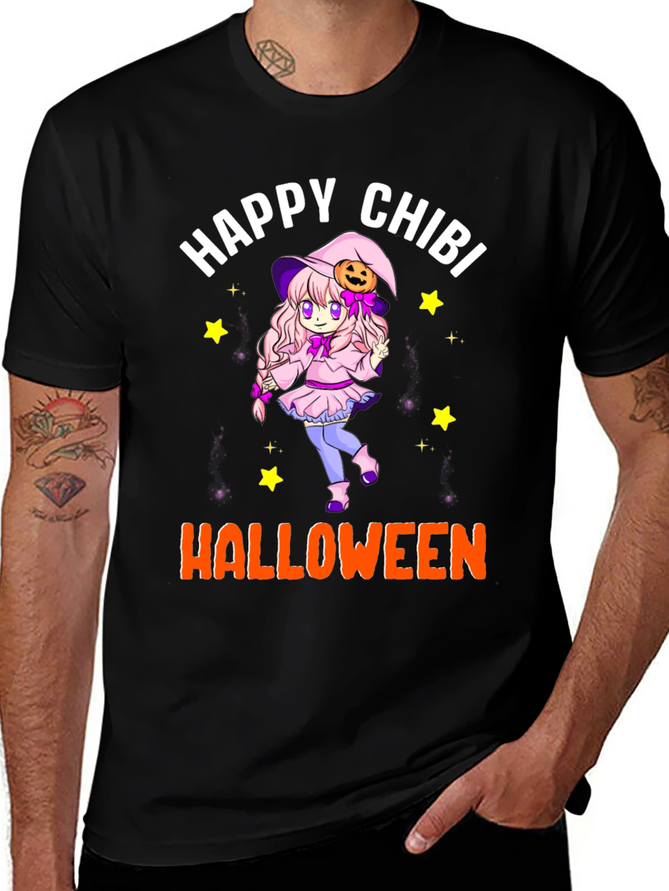 Happy Chibi Halloween T-Shirt