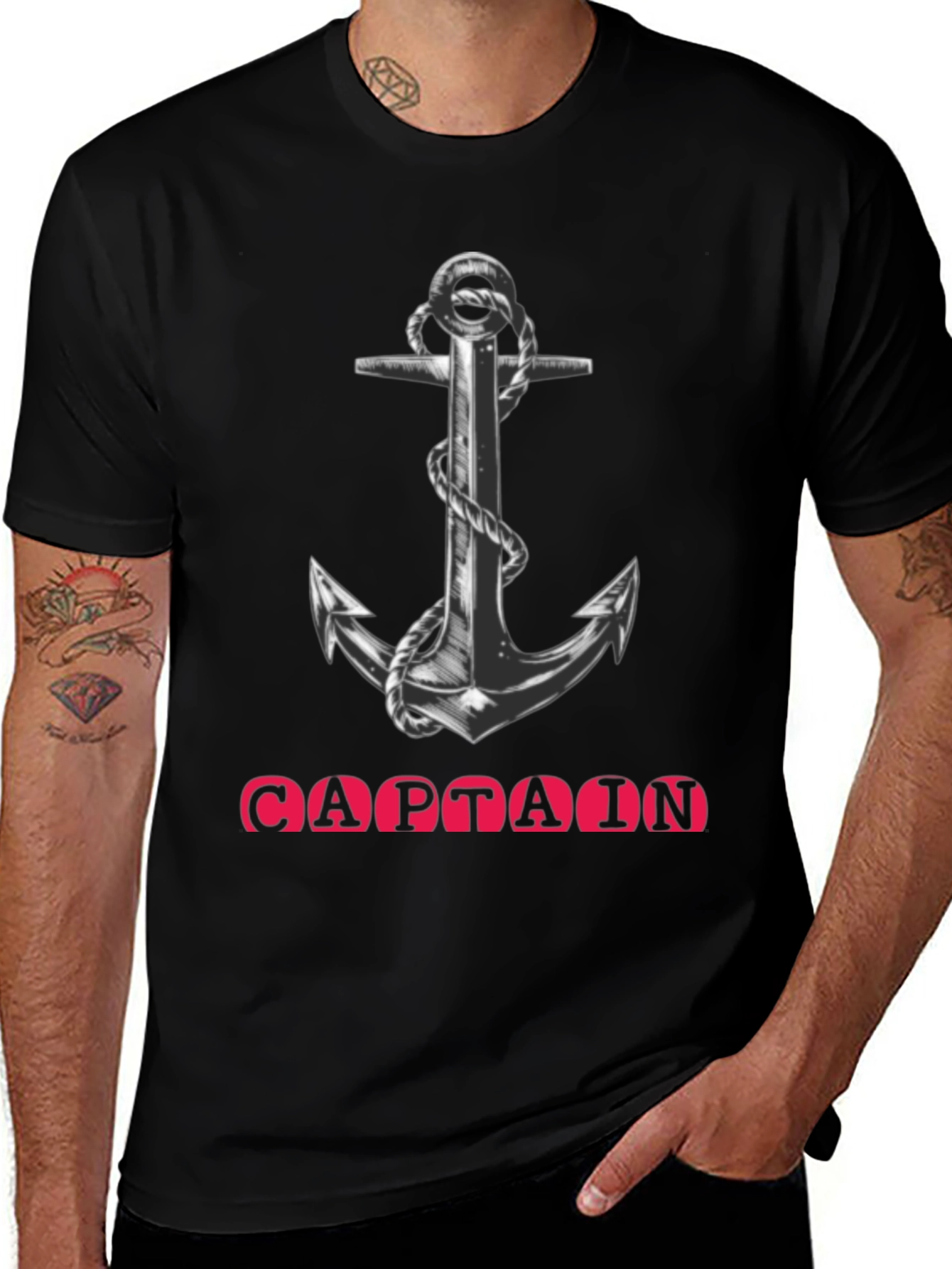Variant 19 of Captain Anchor Graphic T-Shirt