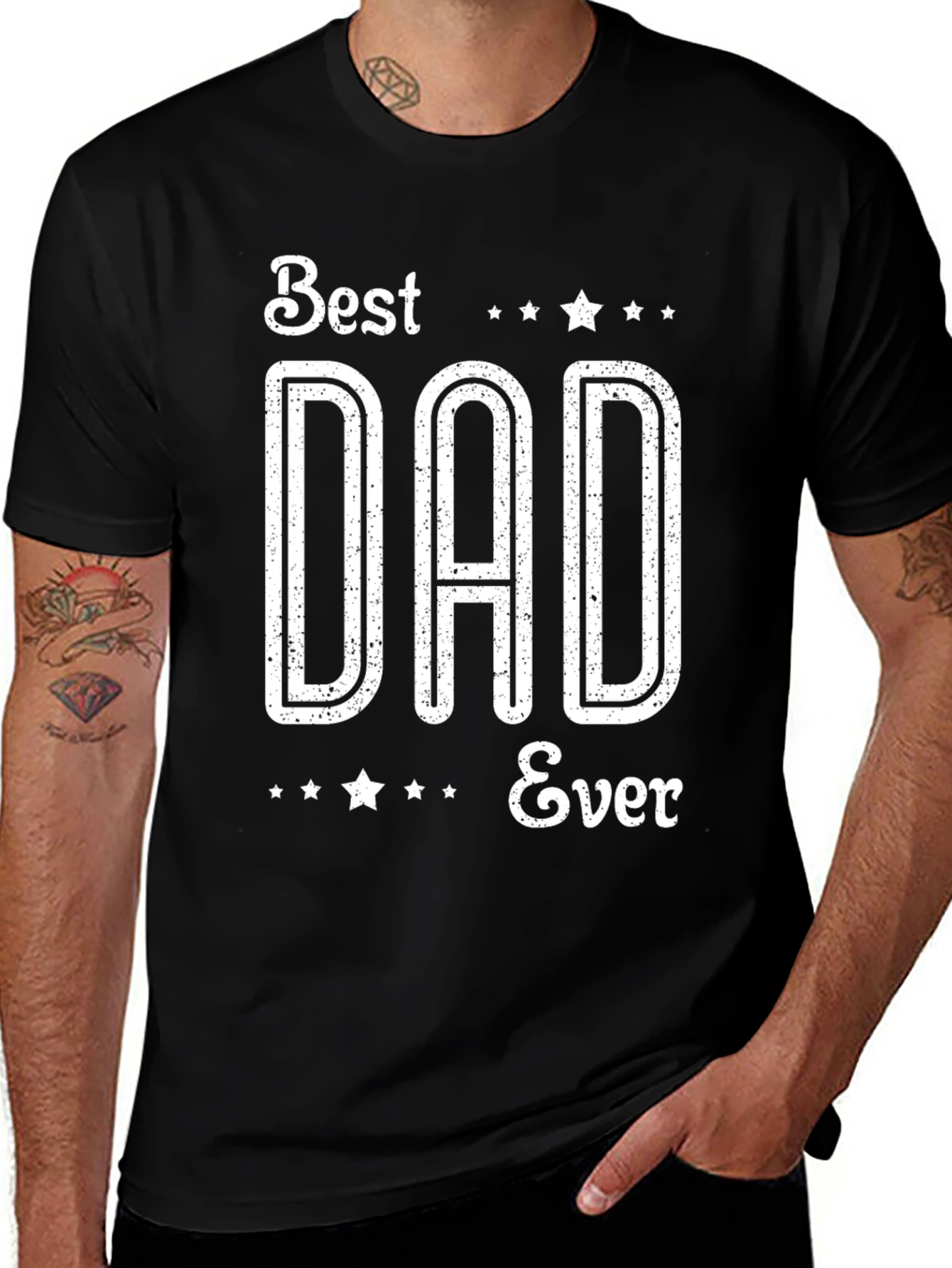 Variant 27 of Best Dad Ever T-Shirt - Father's Day Gift