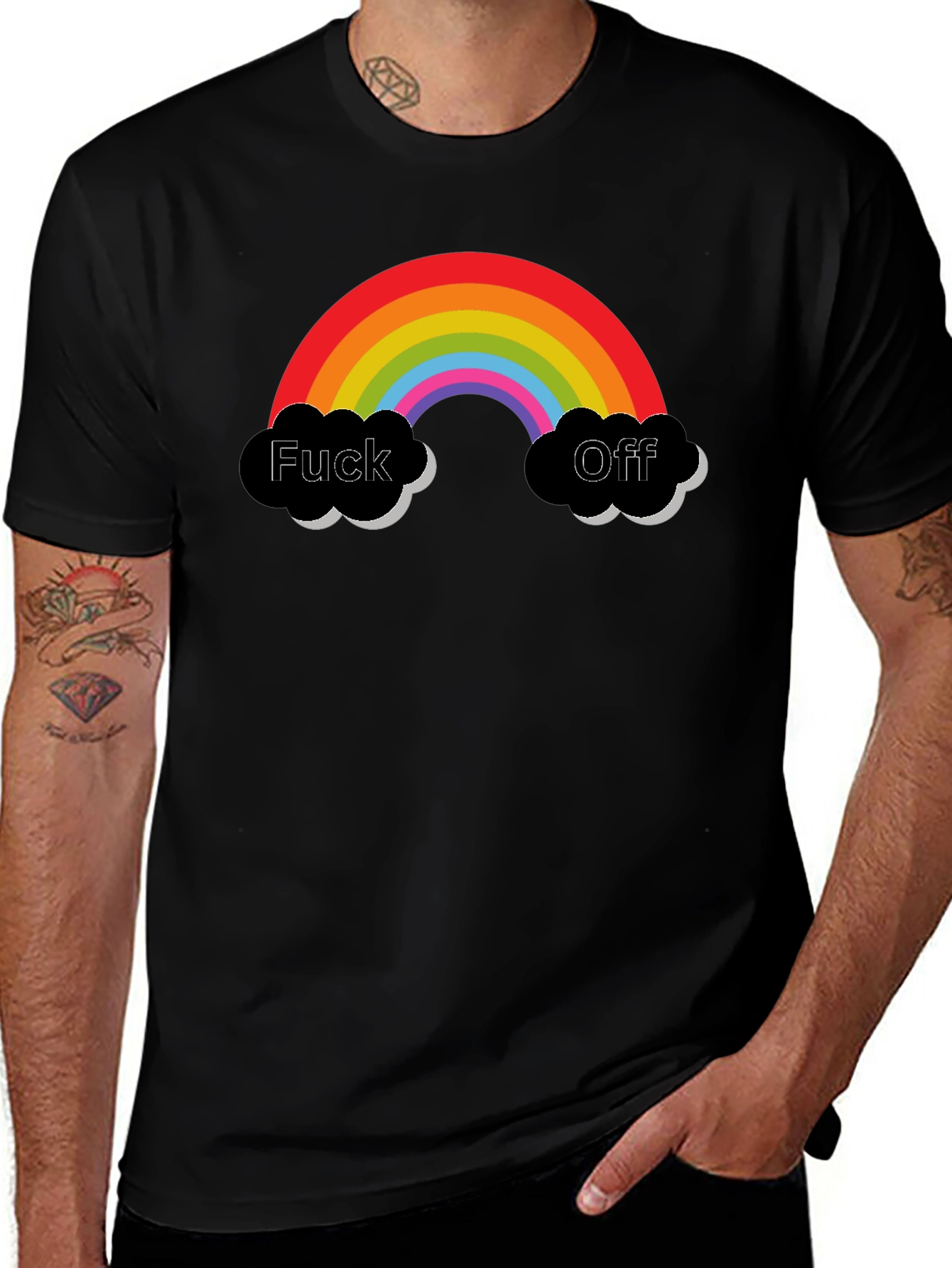 Variant 2 of Rainbow Funny Sarcastic T-Shirt