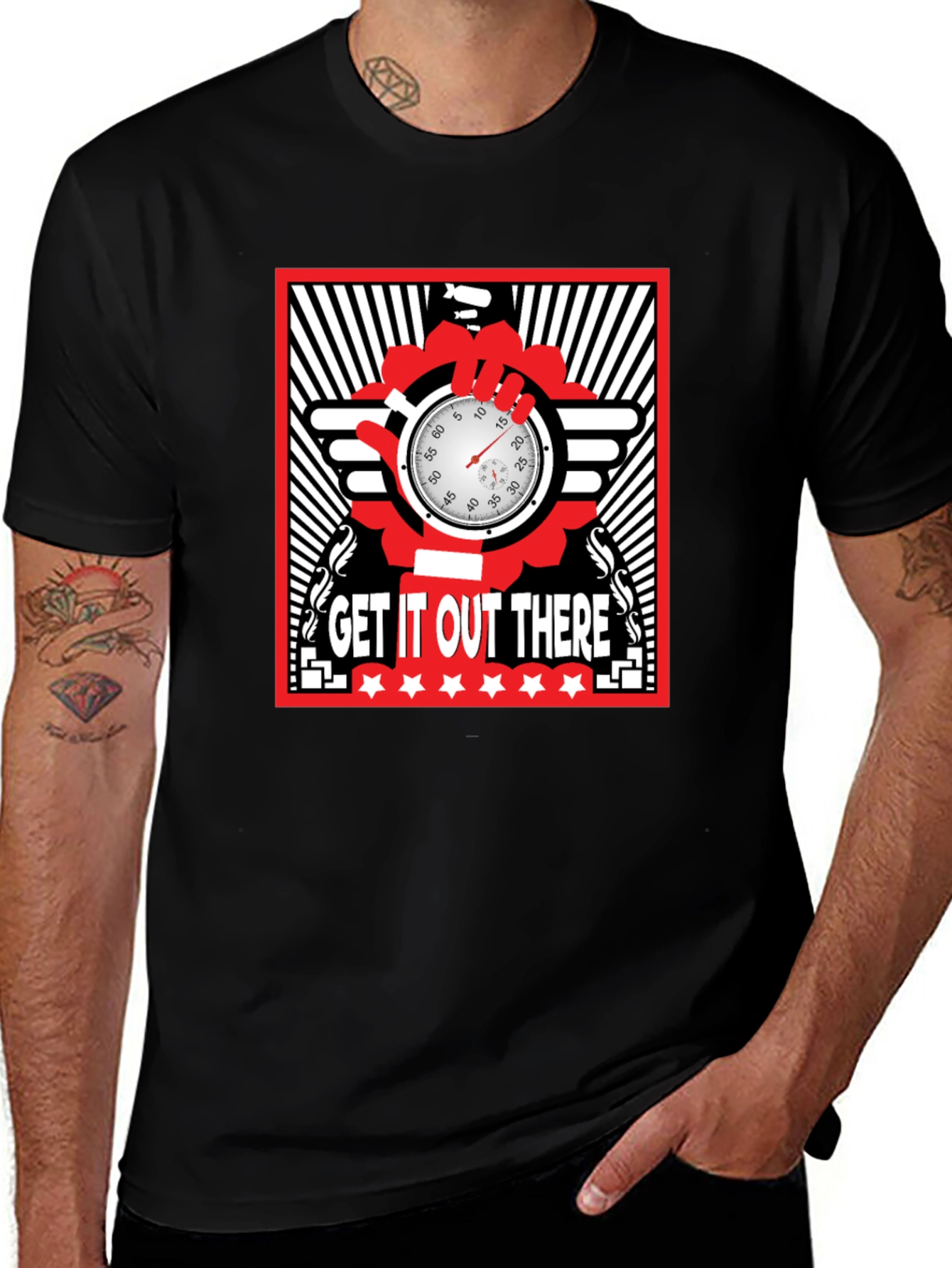 Variant 4 of Get It Out There Graphic T-Shirt