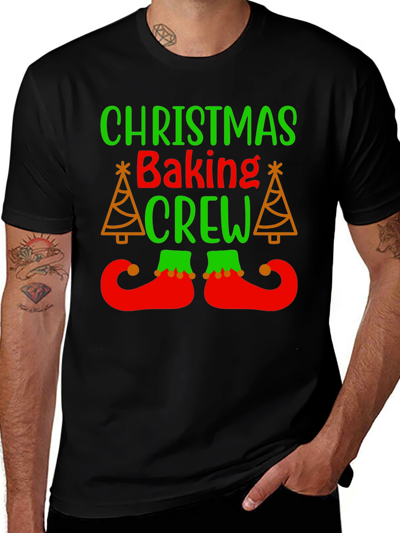 Christmas Baking Crew Graphic Tee