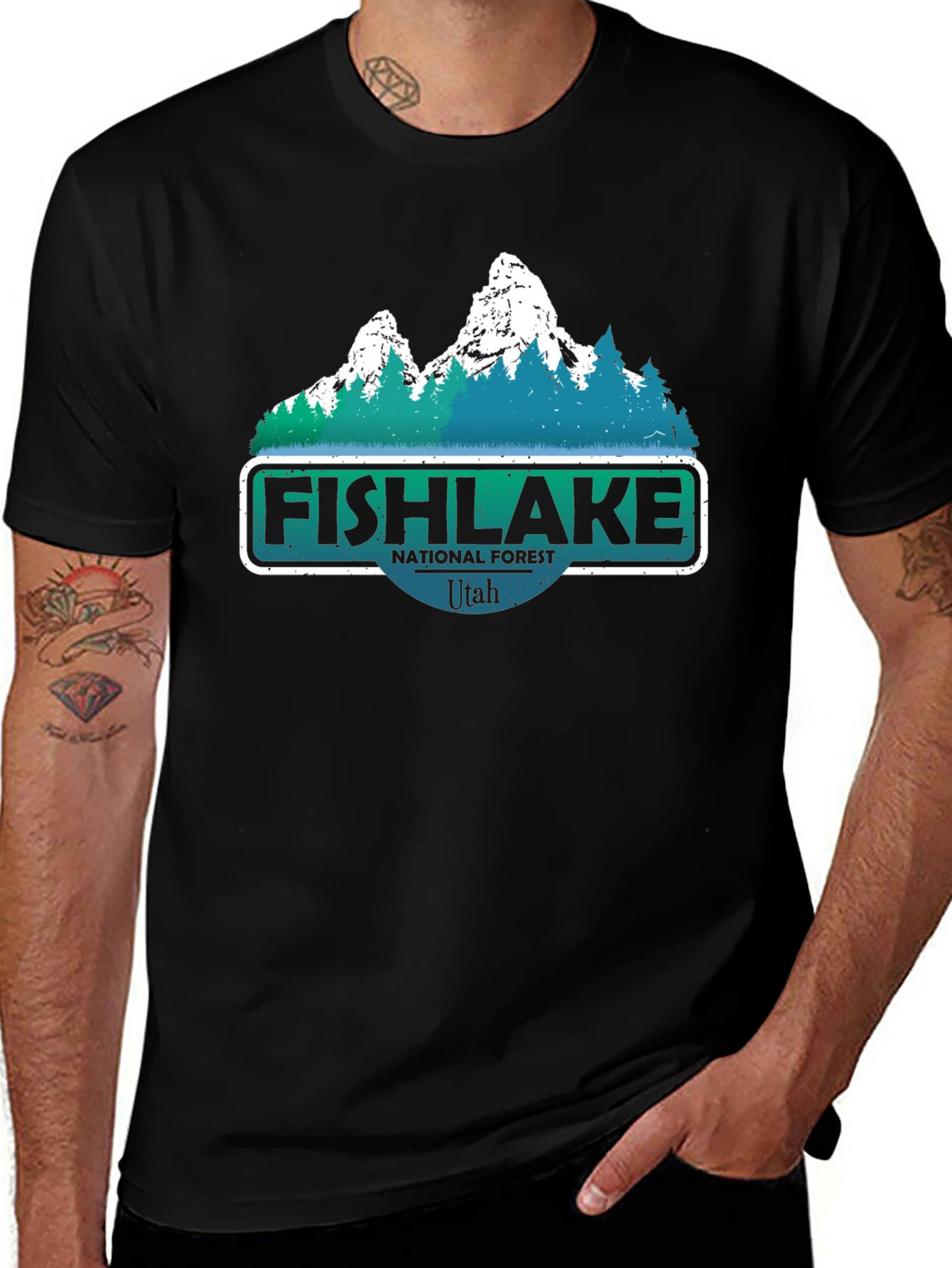 Variant 24 of Fishlake National Forest T-Shirt, Utah
