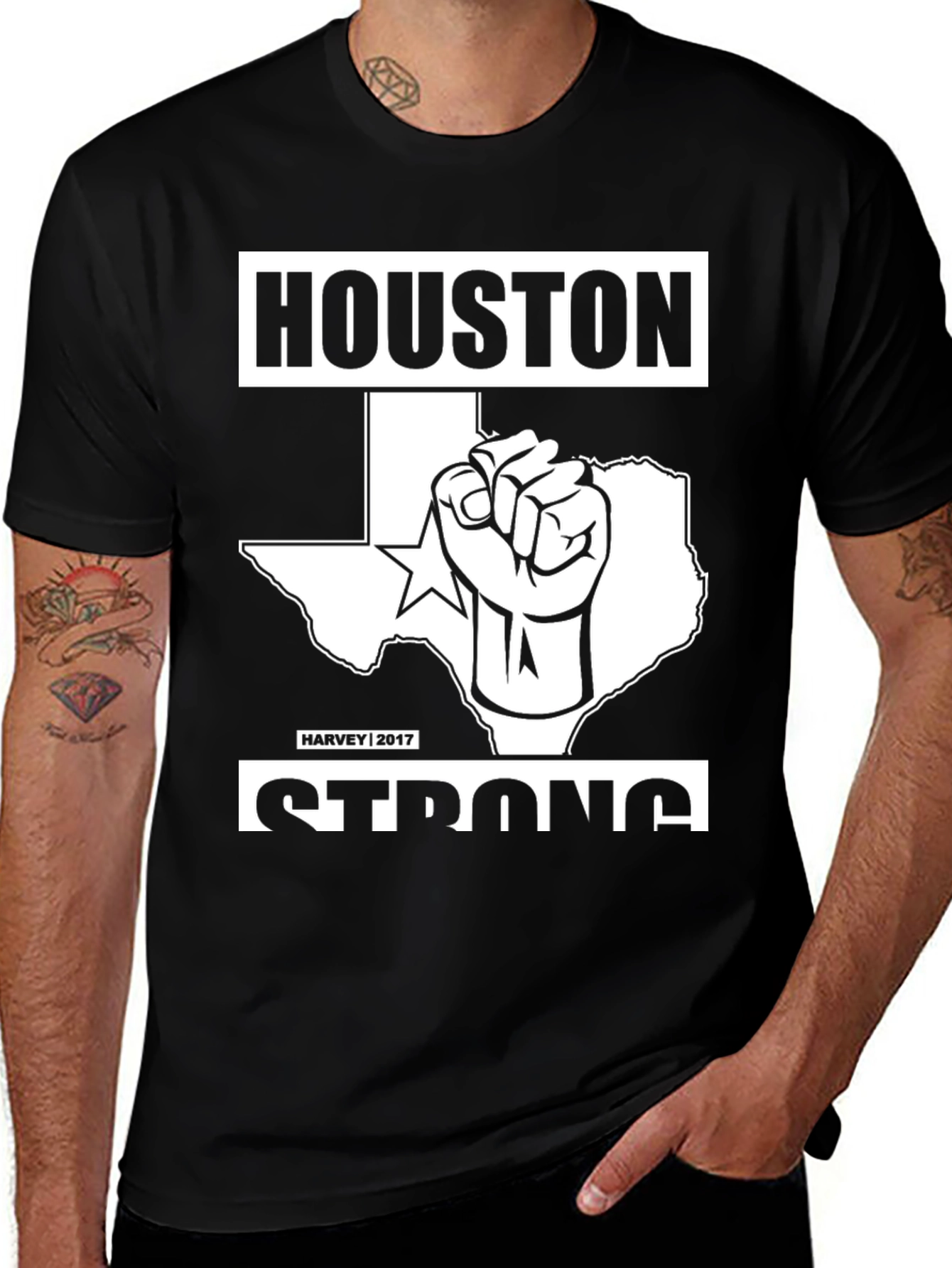 Houston Strong T-Shirt - Texas Hurricane Relief Tee