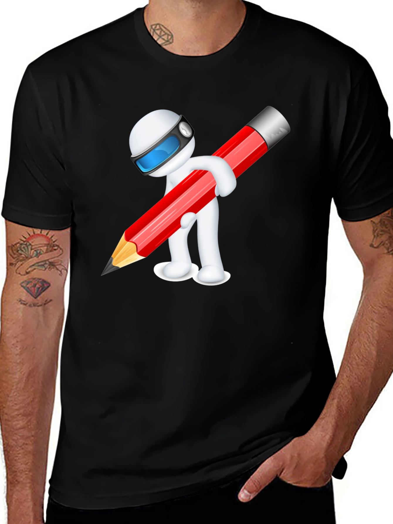 Variant 8 of Creative Cartoon Graphic T-Shirt