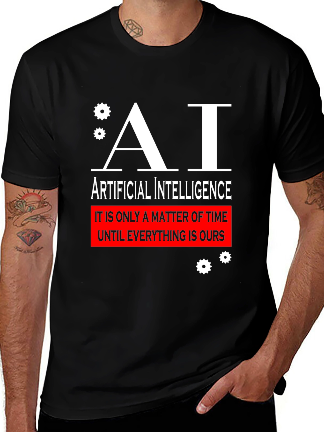 AI Artificial Intelligence Graphic T-Shirt