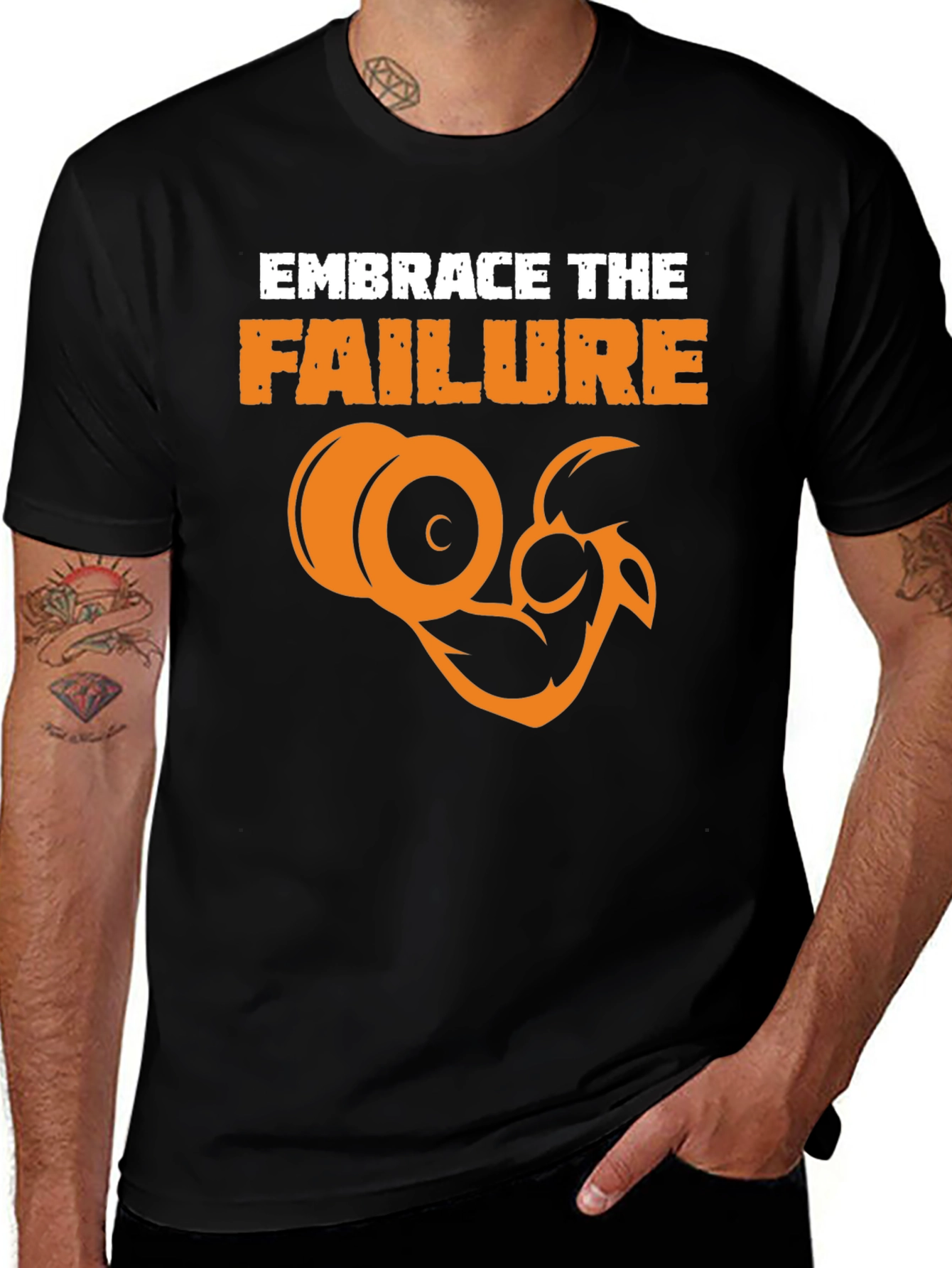 Variant 8 of Embrace The Failure Gym T-Shirt