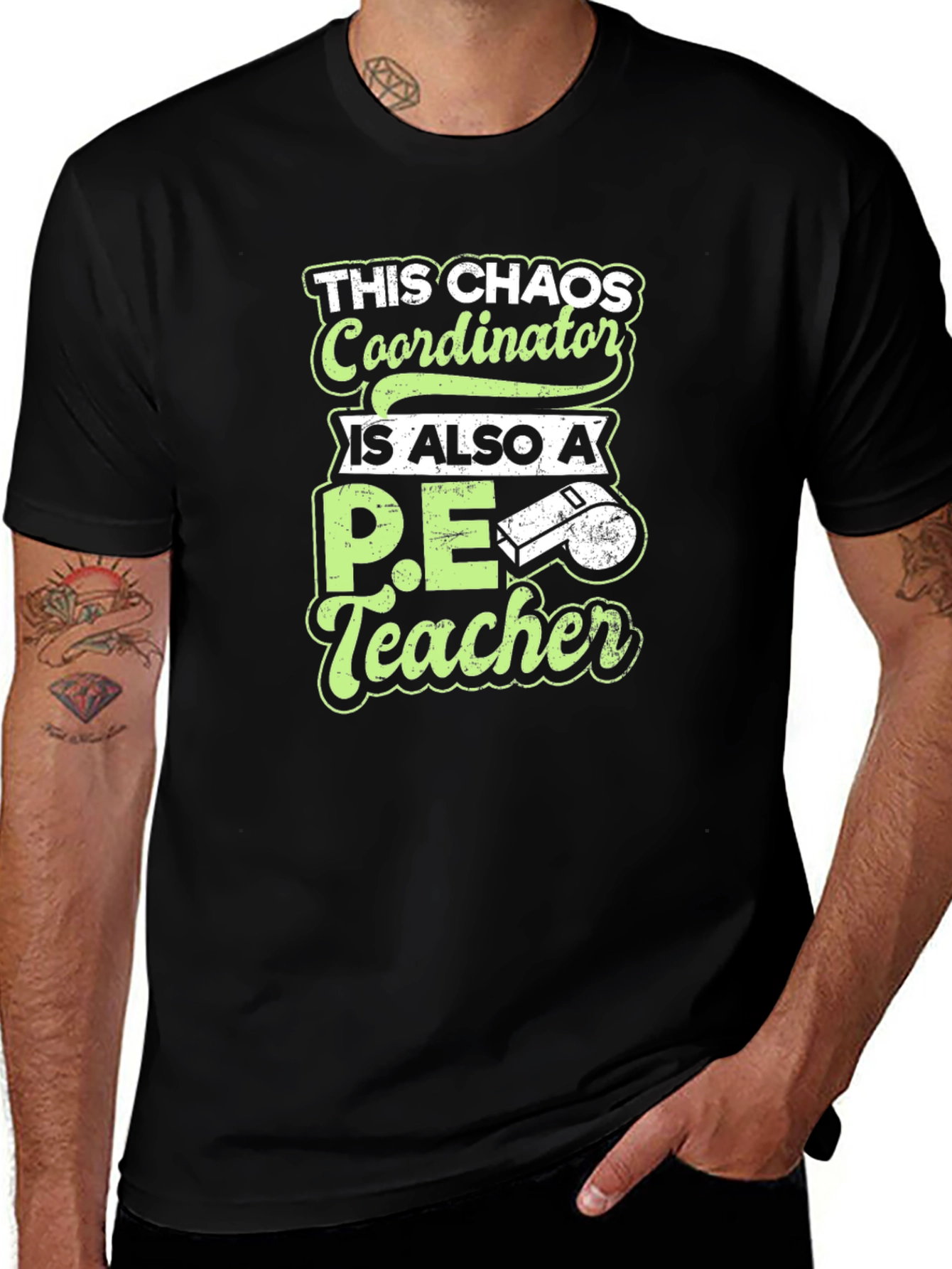 Chaos Coordinator P.E. Teacher T-Shirt