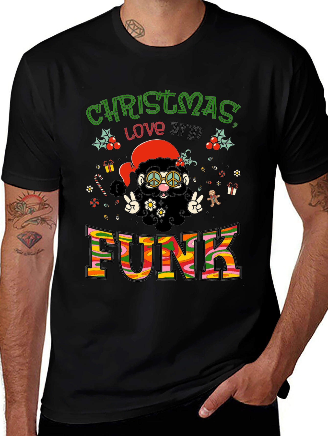 Christmas Love and Funk T-Shirt