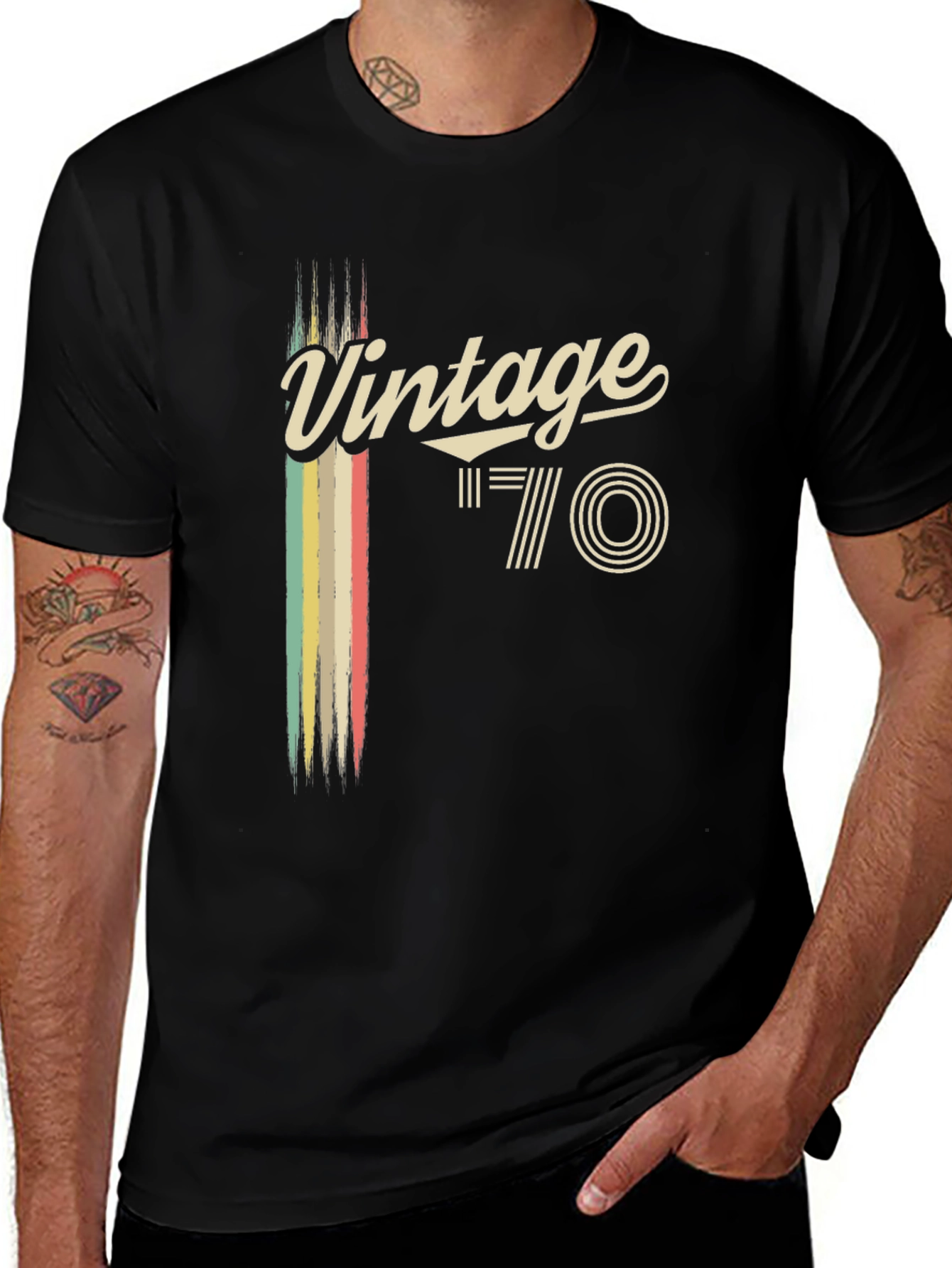 Variant 24 of Vintage 70s Retro Style Graphic T-Shirt