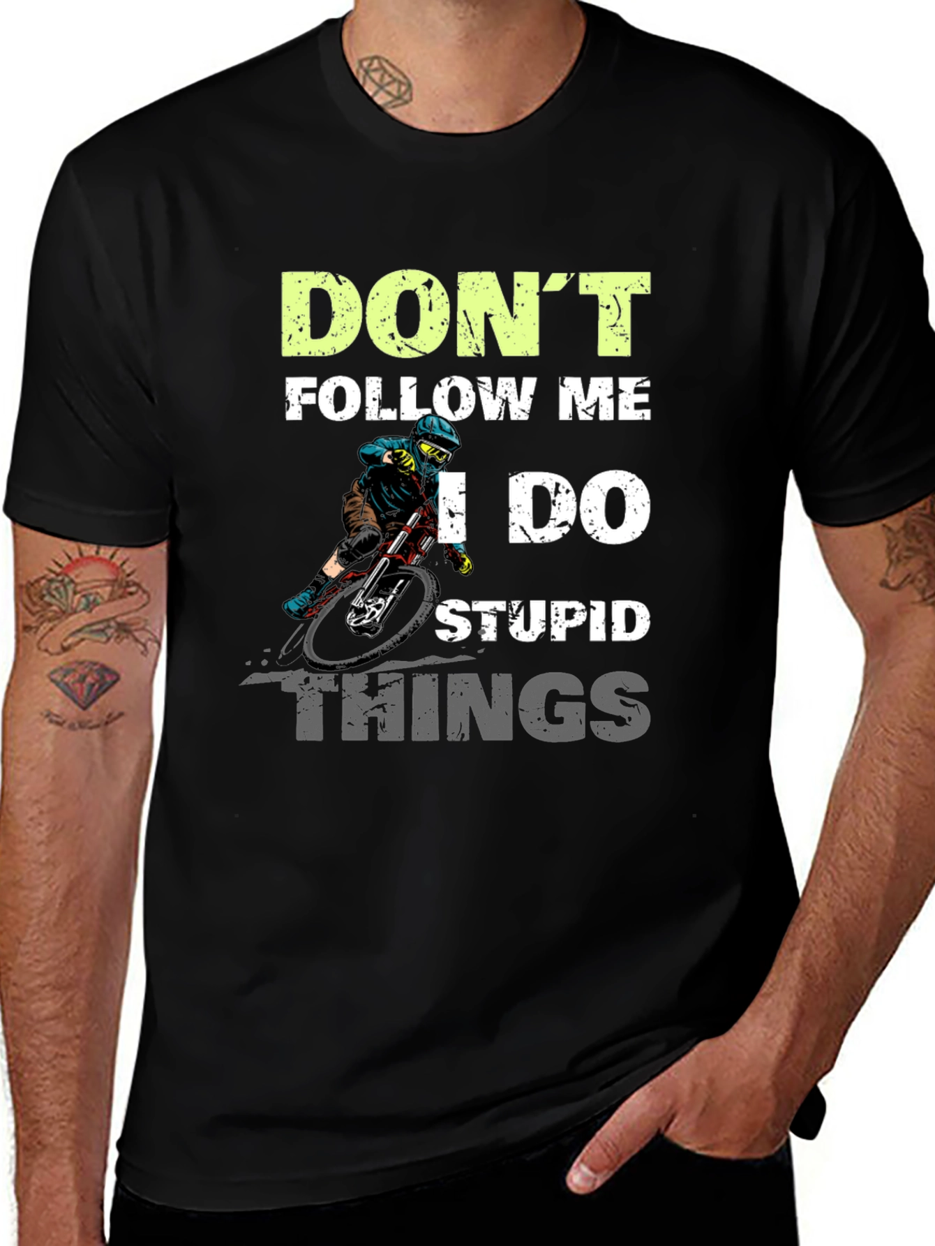 Variant 15 of Don't Follow Me MTB T-Shirt
