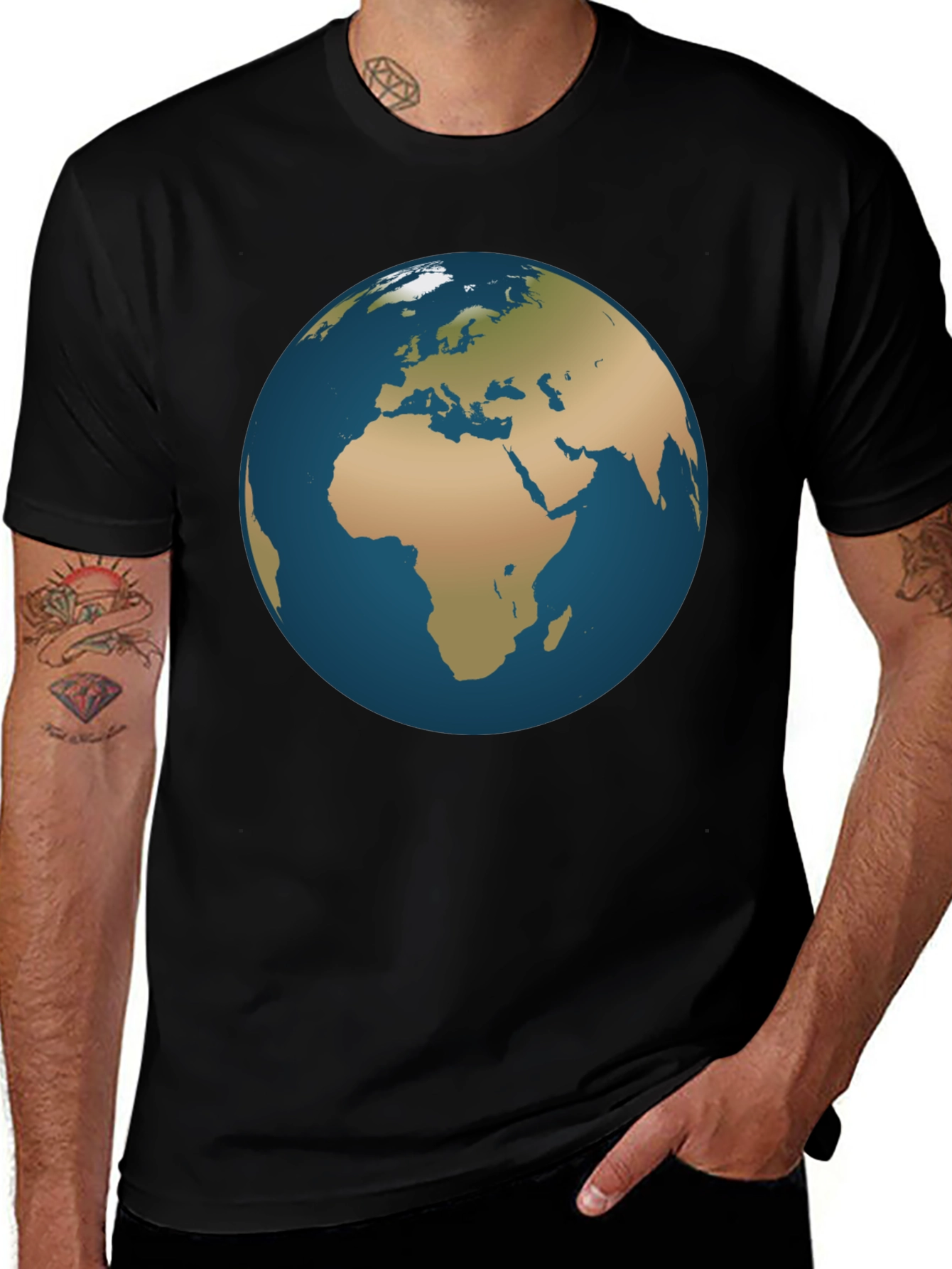 Variant 16 of Earth Graphic T-Shirt