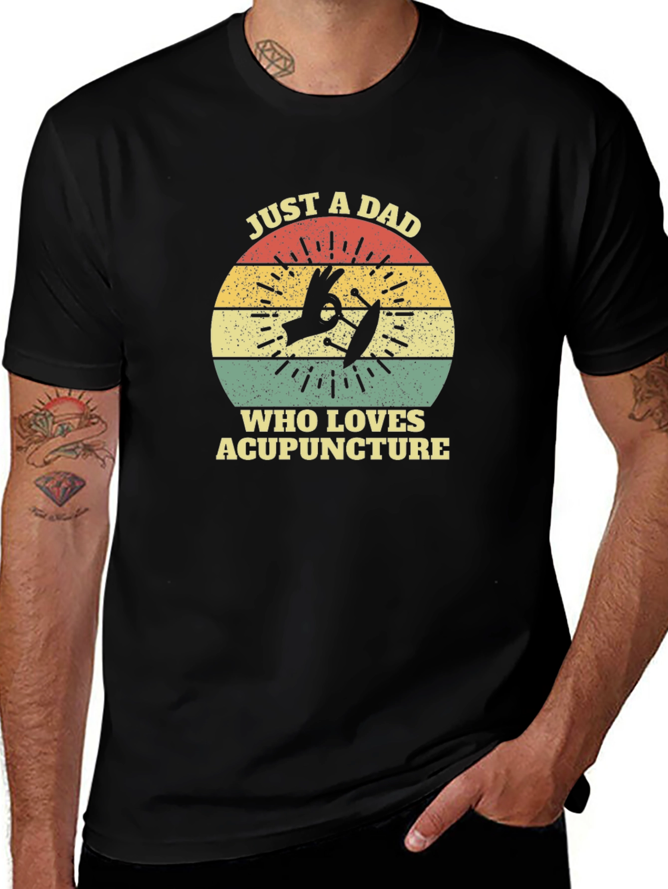 Variant 22 of Acupuncture Dad T-Shirt - Unique Gift for Acupuncturists
