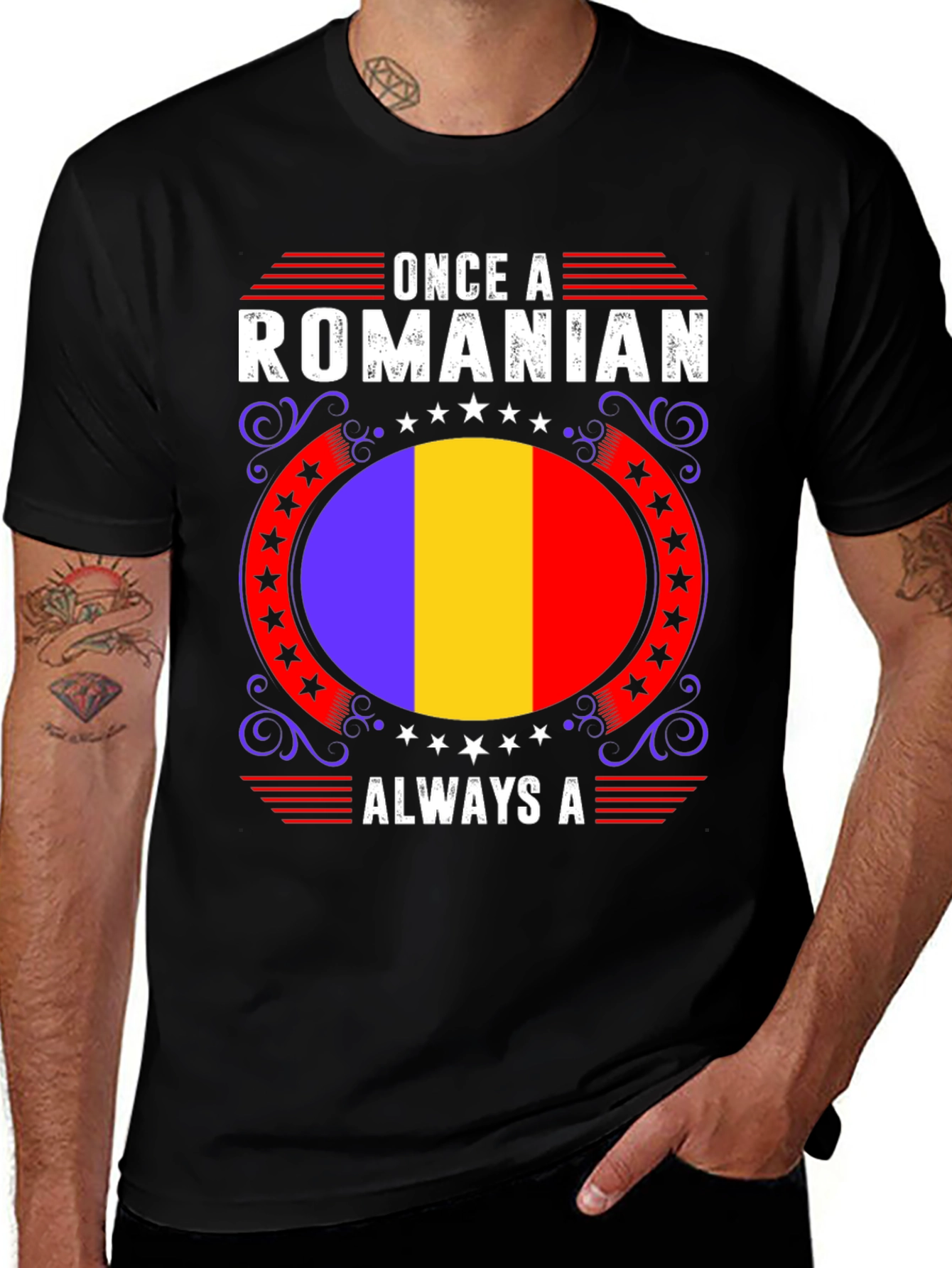 Once a Romanian Always a Romanian T-Shirt