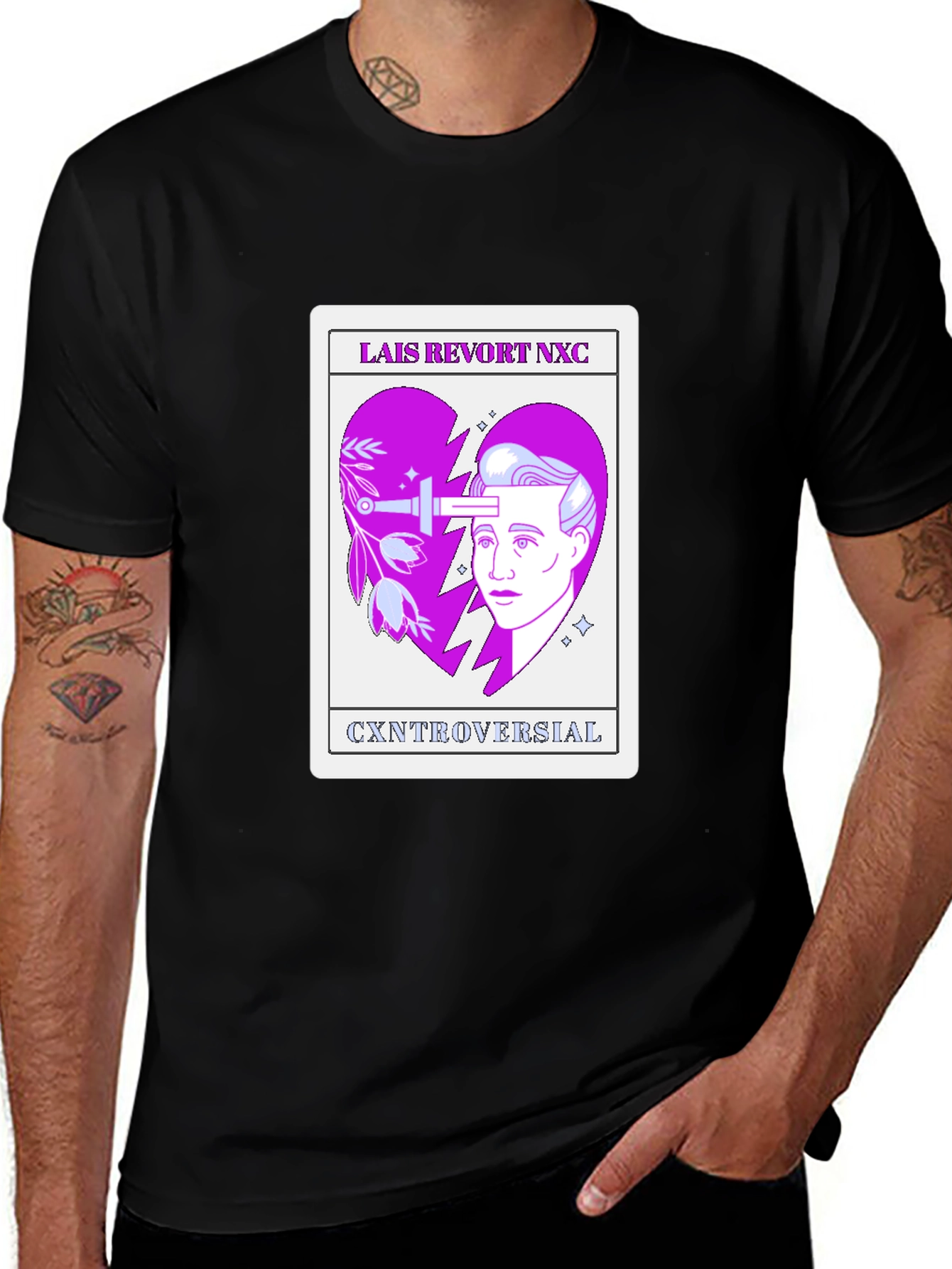 Variant 10 of LAIS REVORT Controversial Graphic T-Shirt