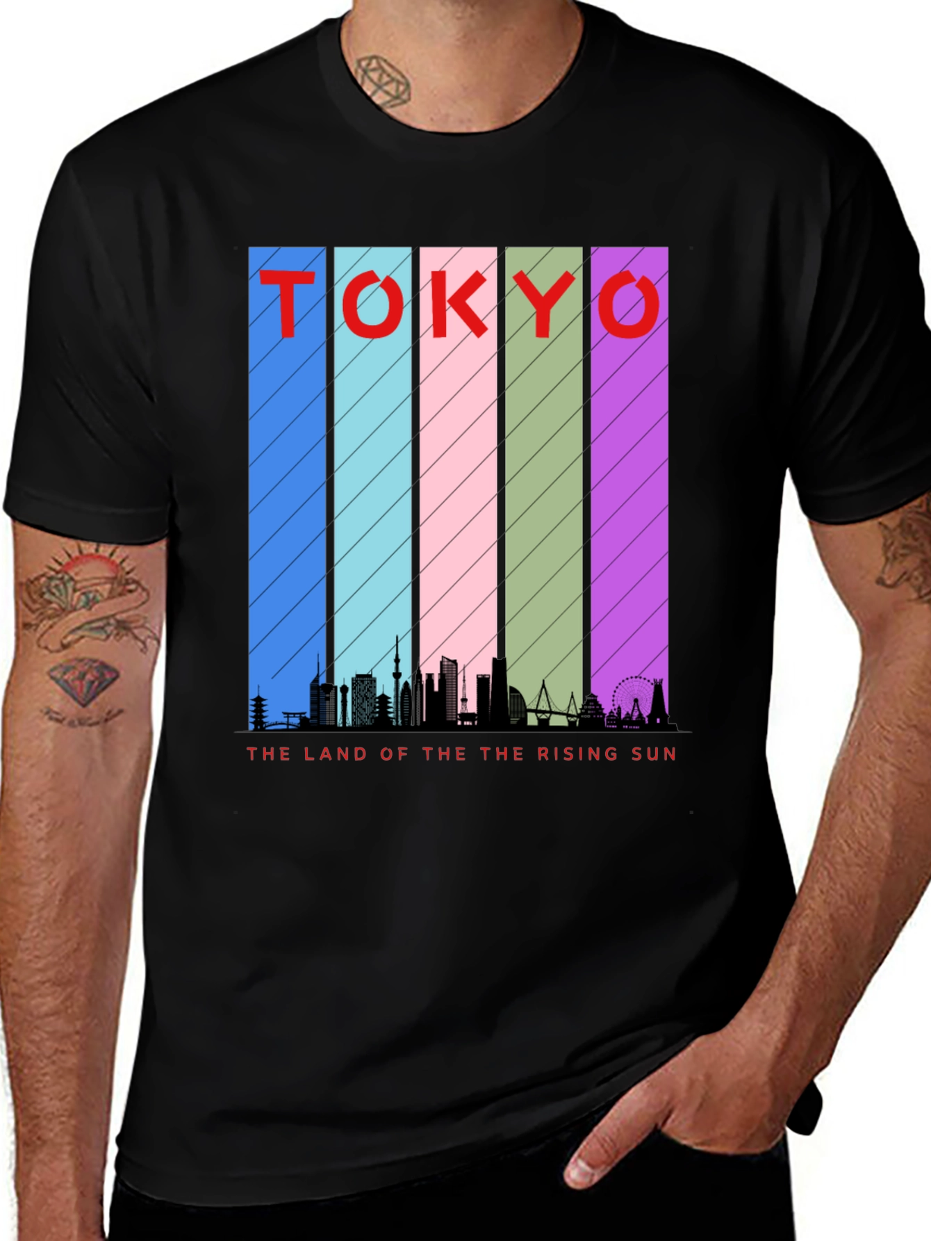 Tokyo Skyline Graphic T-Shirt