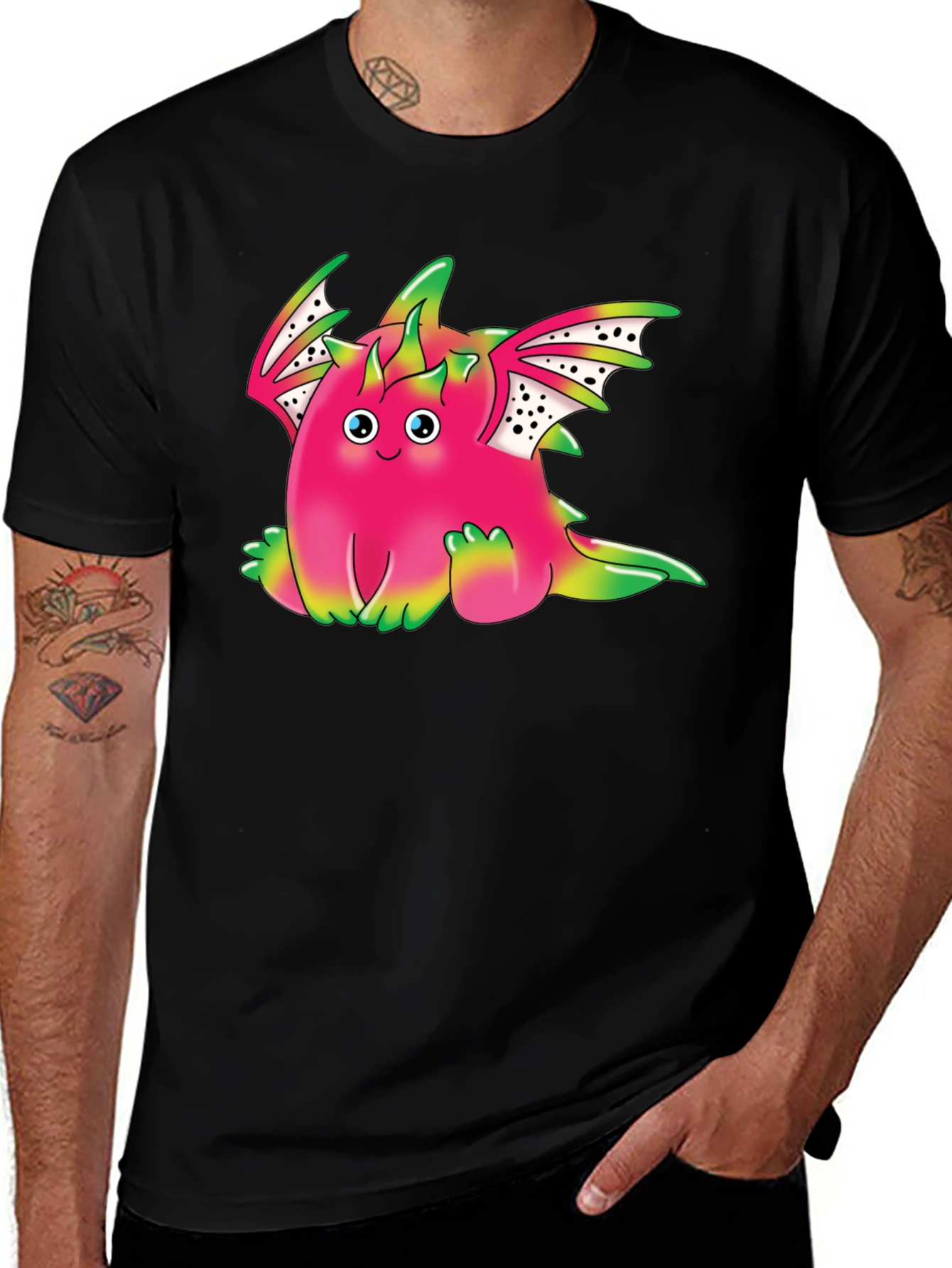 Dragon Fruit Dragon T-Shirt - Fun Graphic Tee