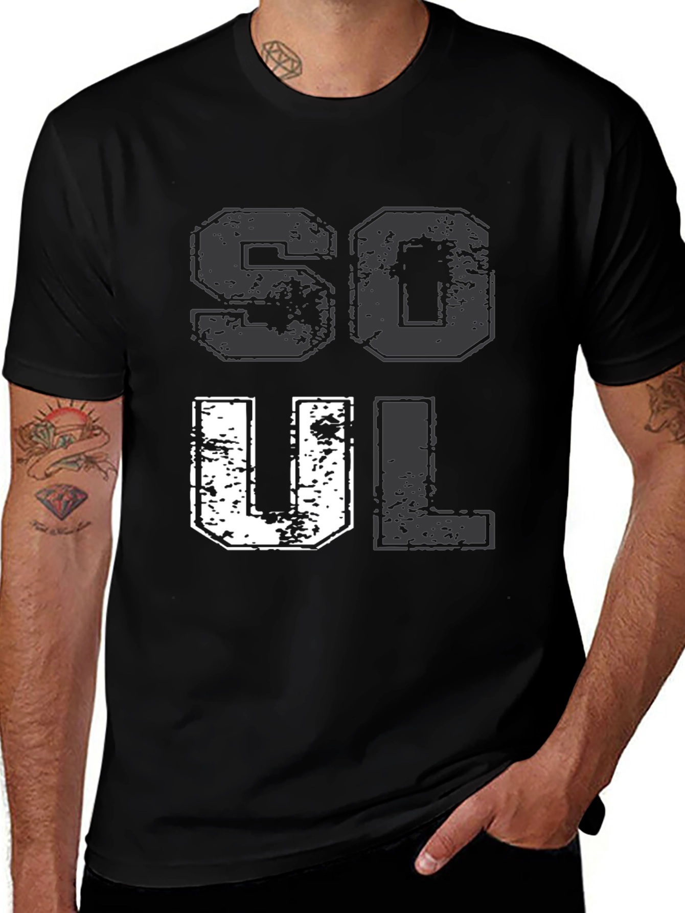 Variant 9 of Soul Graphic Print Men's T-Shirt