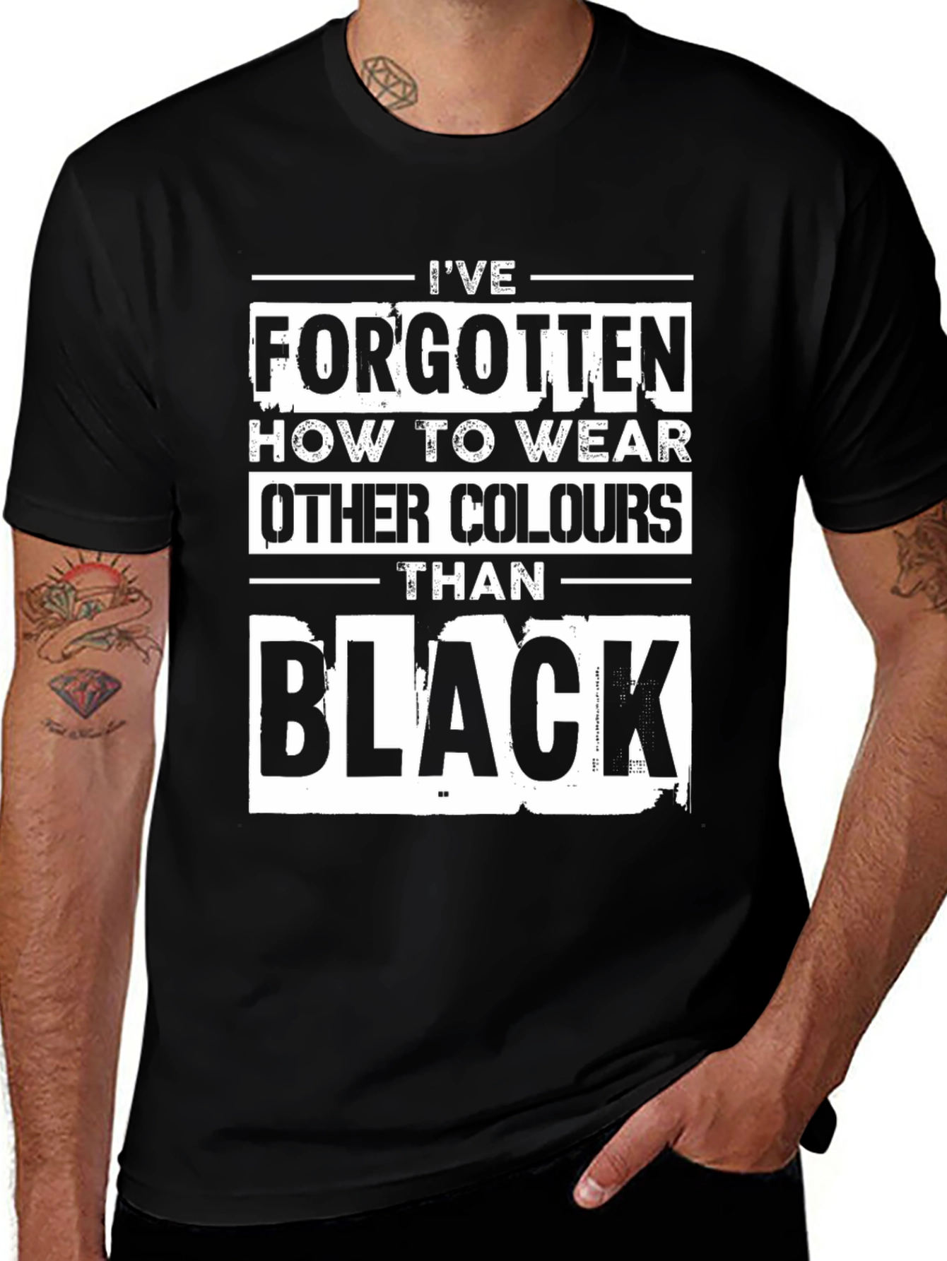 I've Forgotten Black T-Shirt