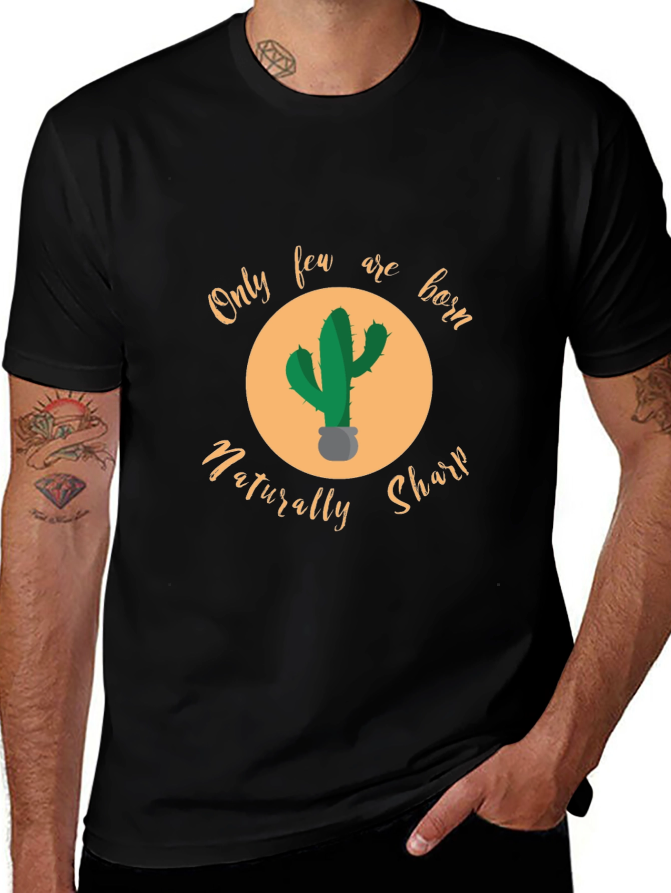 Variant 29 of Naturally Sharp Cactus Graphic T-Shirt