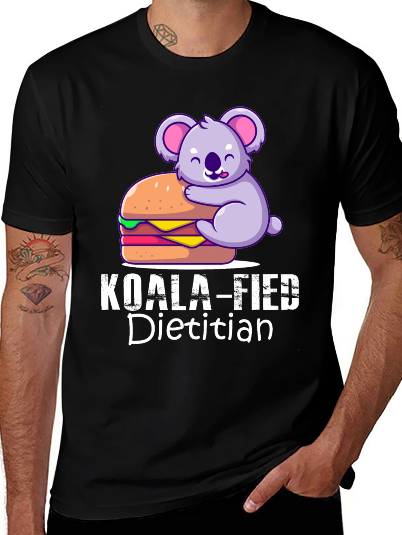 Variant 22 of Koala-fied Dietitian T-Shirt