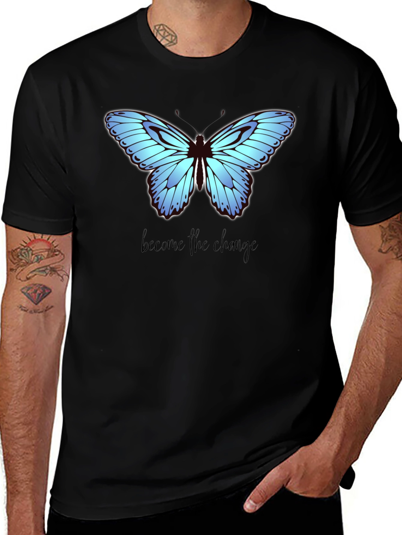 Variant 27 of Butterfly Change Graphic Tee