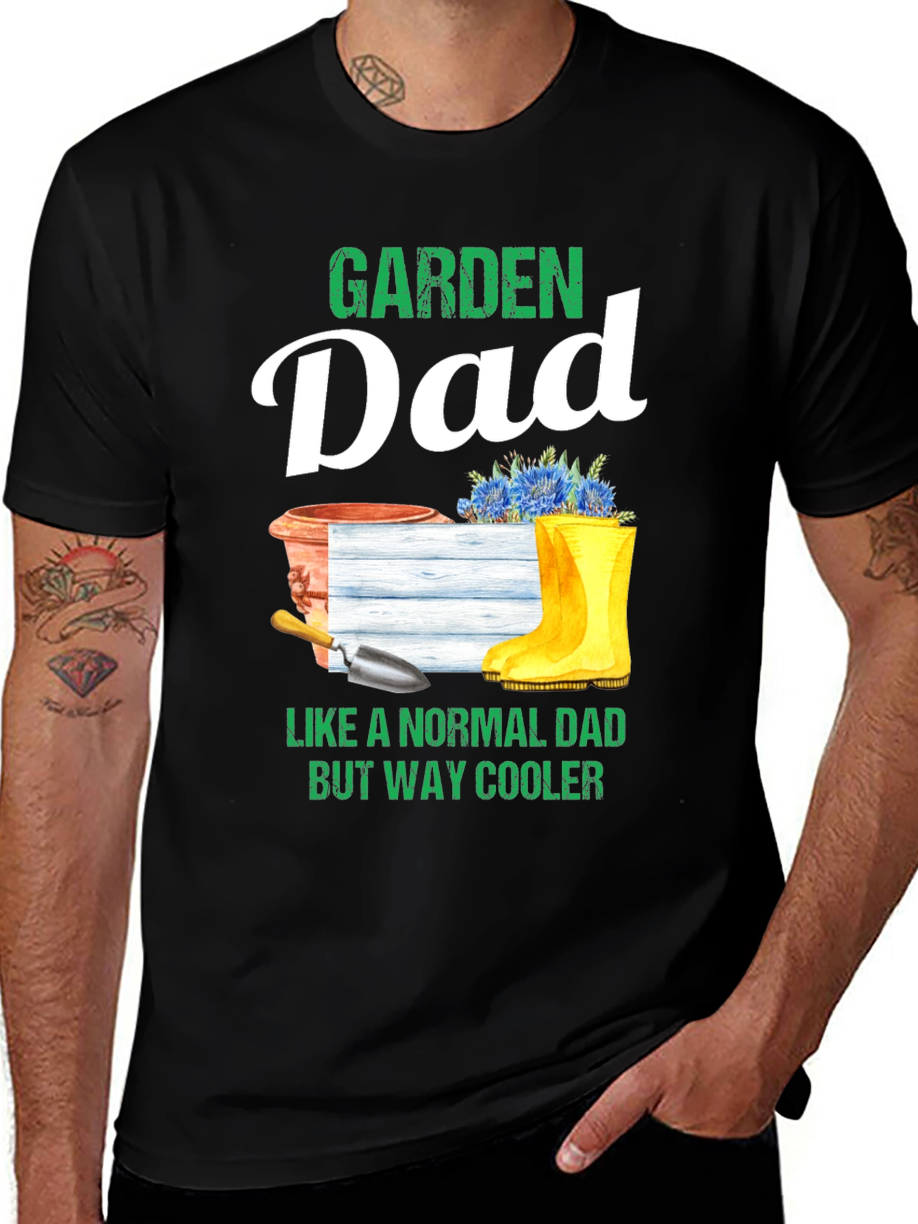 Variant 19 of Garden Dad T-Shirt - Cool Gardener Gift