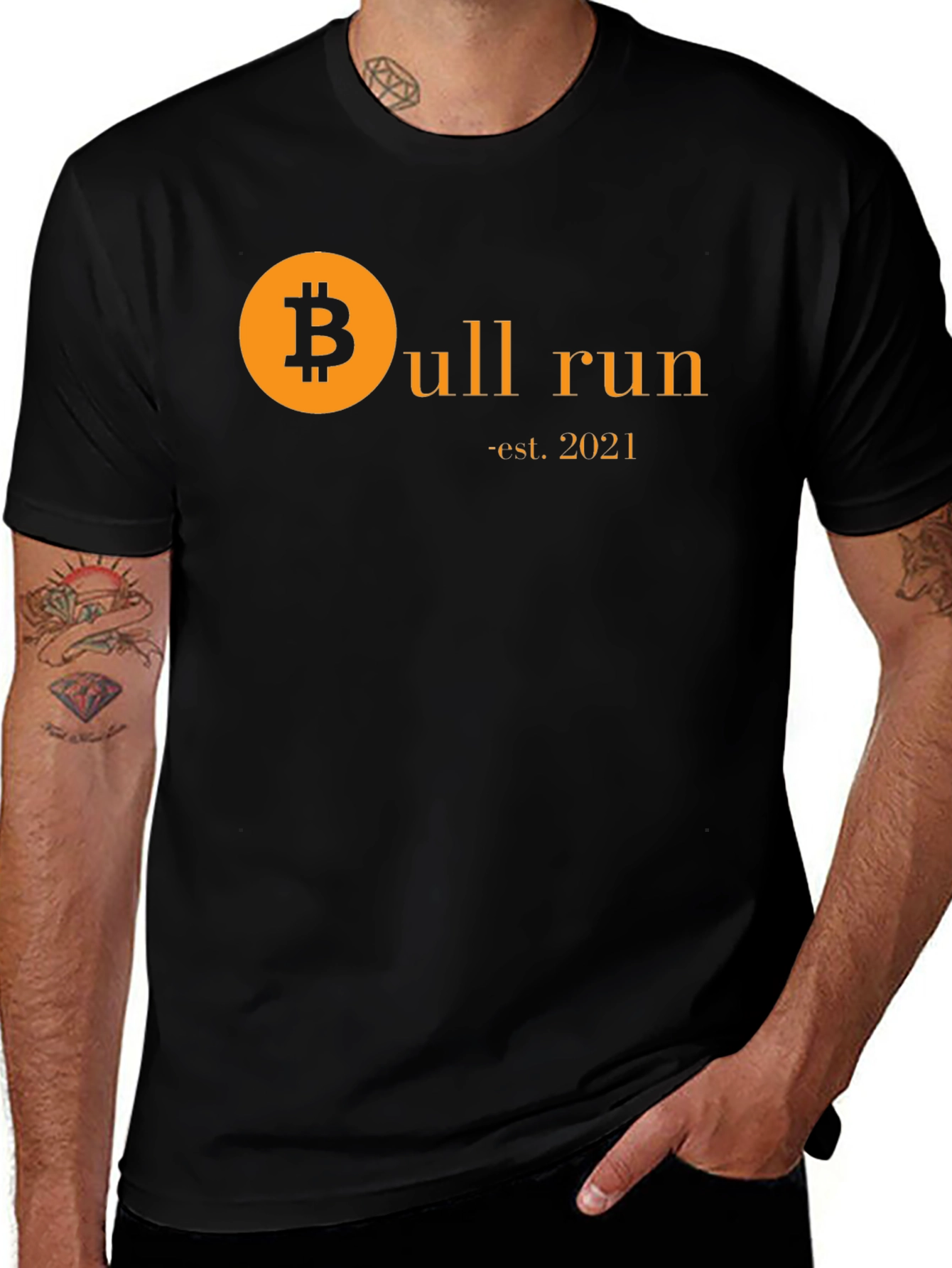 Bitcoin Bull Run 2021 T-Shirt - Crypto Tee