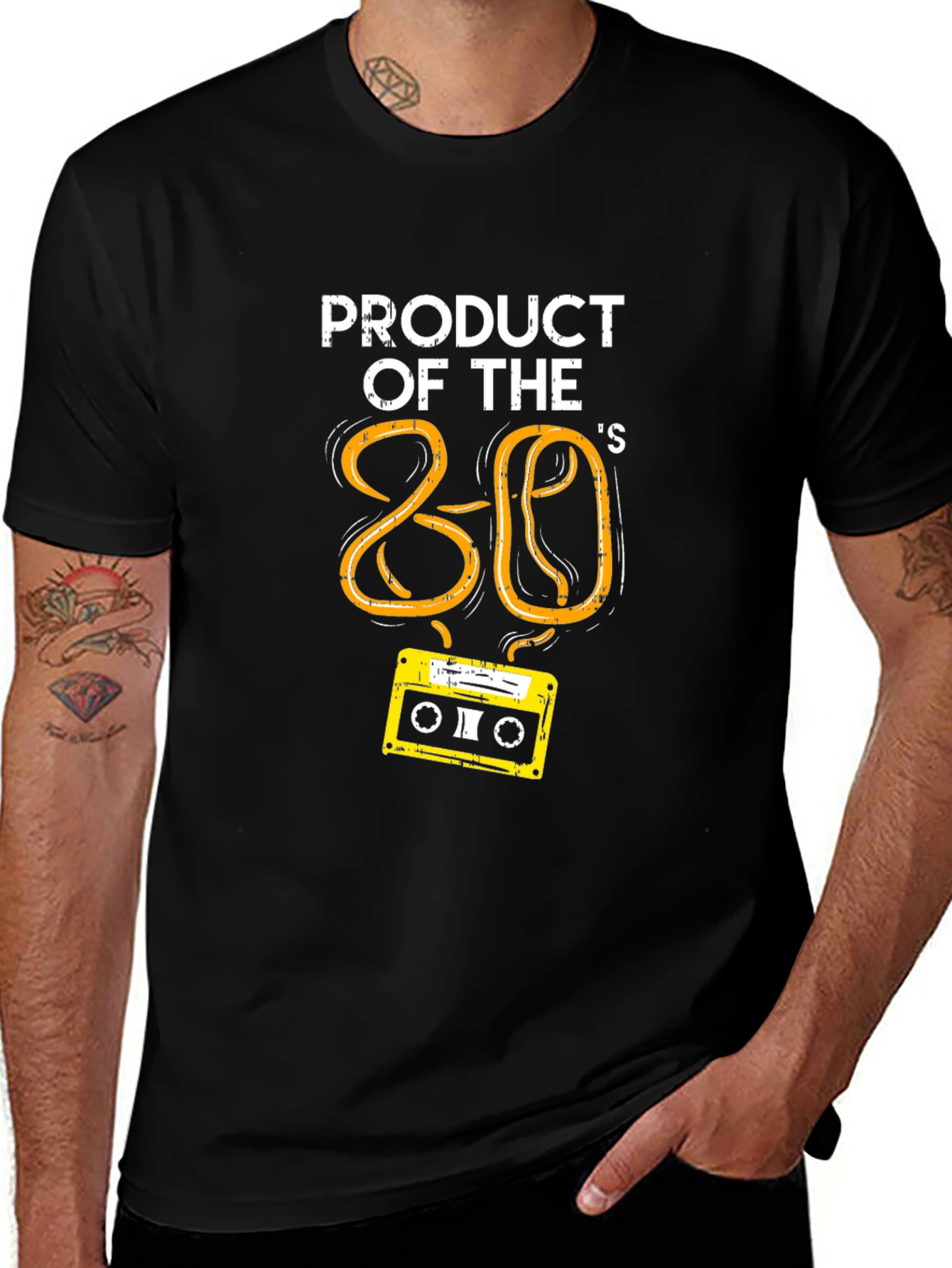 Variant 19 of Product of the 80's Cassette Tape T-Shirt