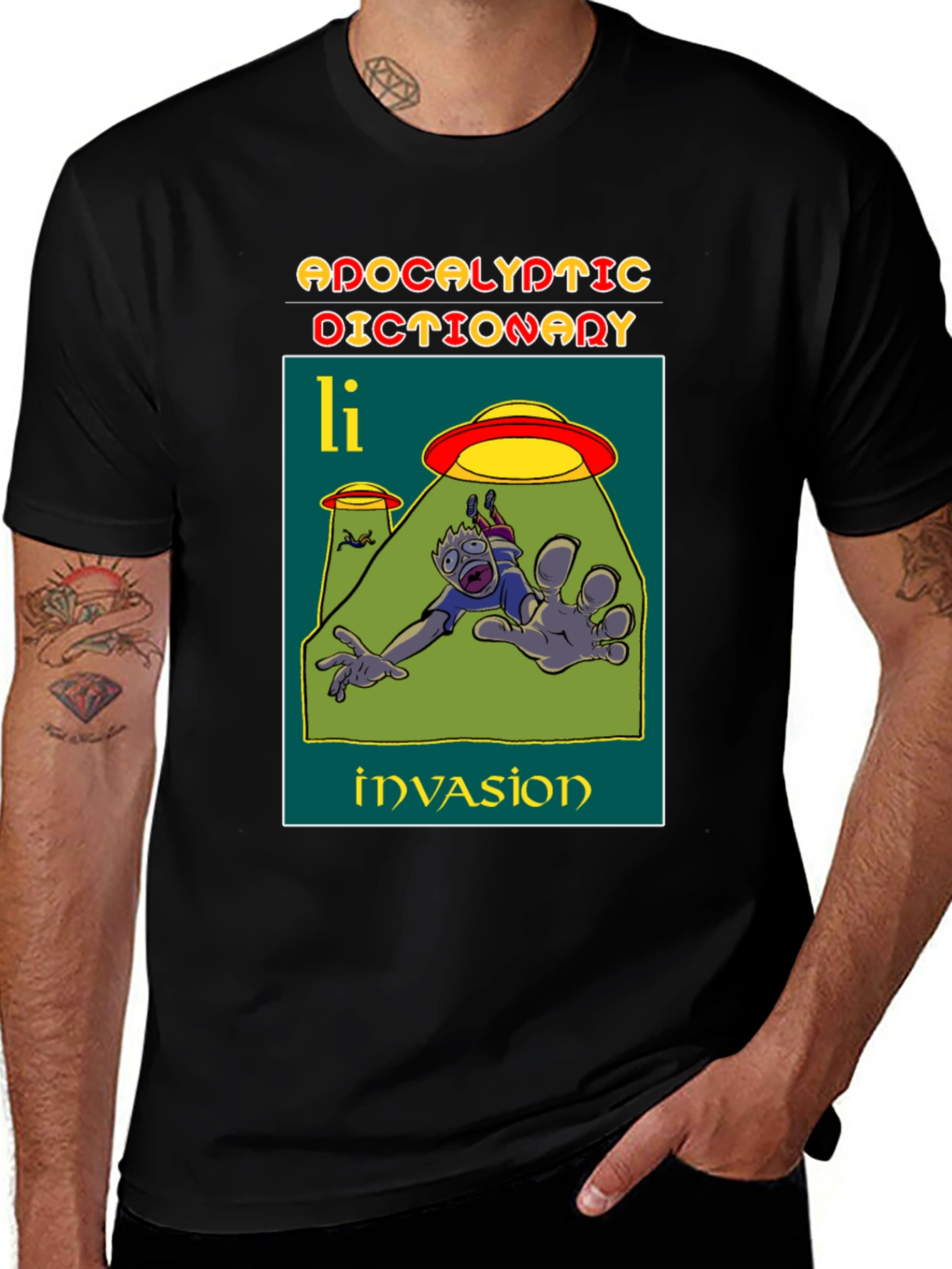 Variant 25 of Apocalyptic Dictionary Invasion T-Shirt
