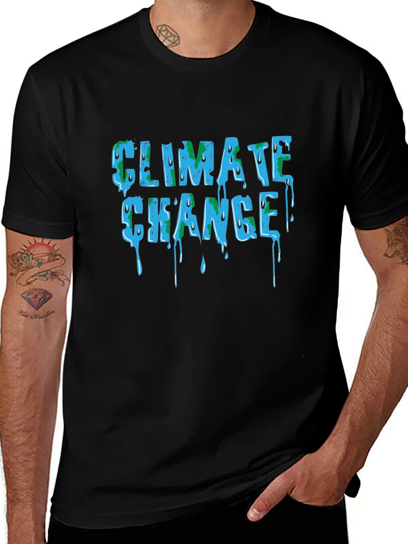 Variant 30 of Climate Change Graphic Tee - Eco-Conscious Design