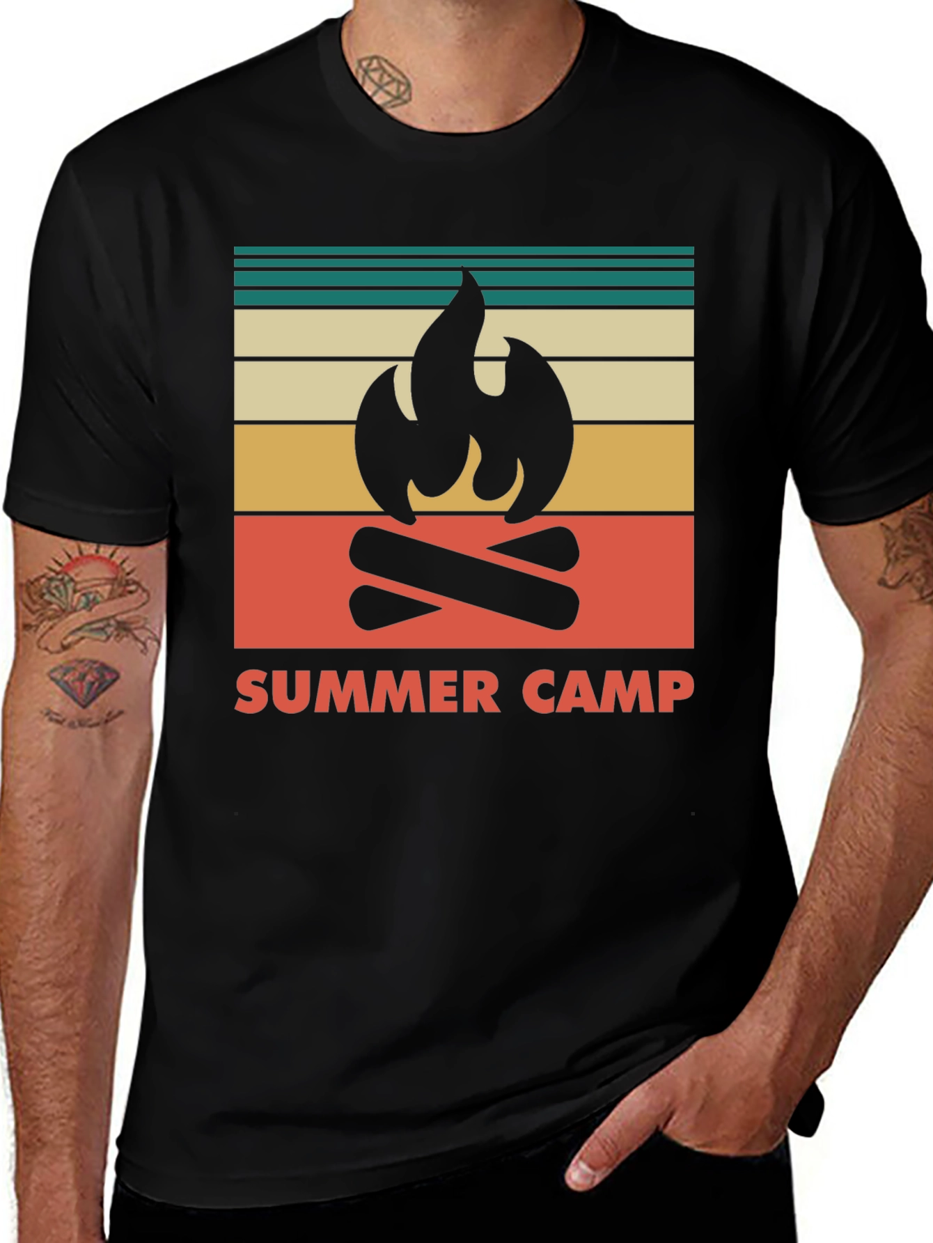 Variant 24 of Summer Camp Retro Graphic T-Shirt