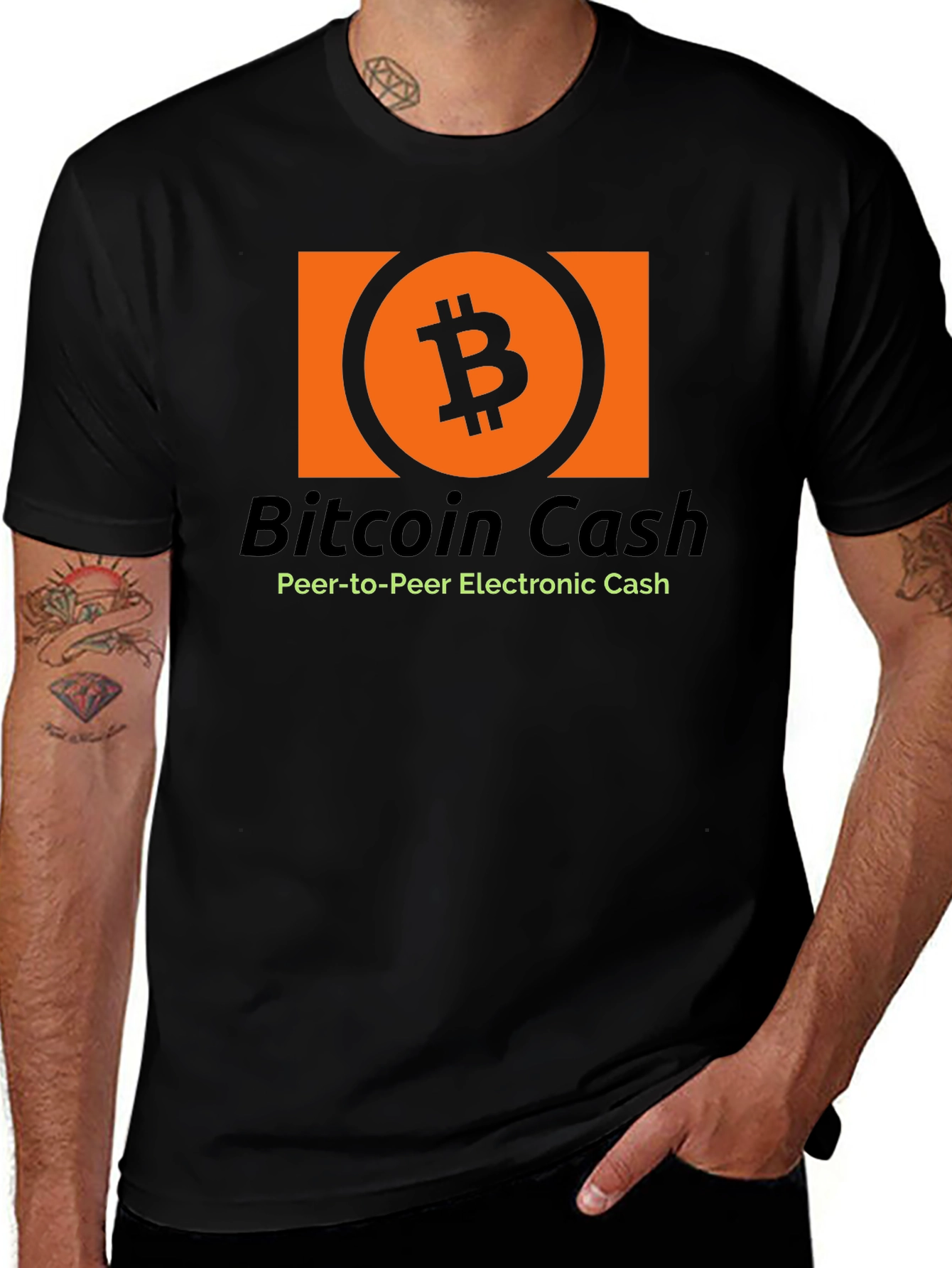 Bitcoin Cash T-Shirt - Black