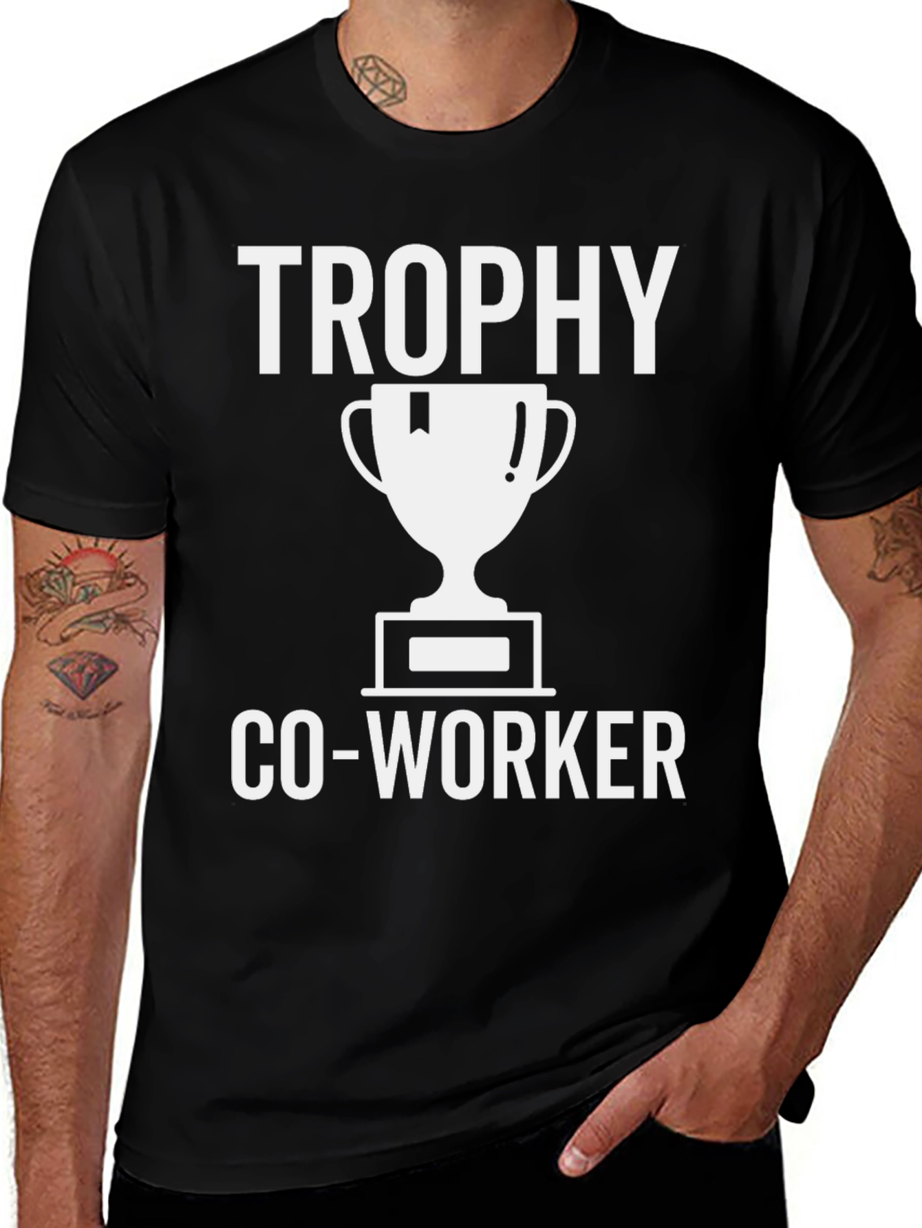 Trophy Co-worker Graphic T-Shirt