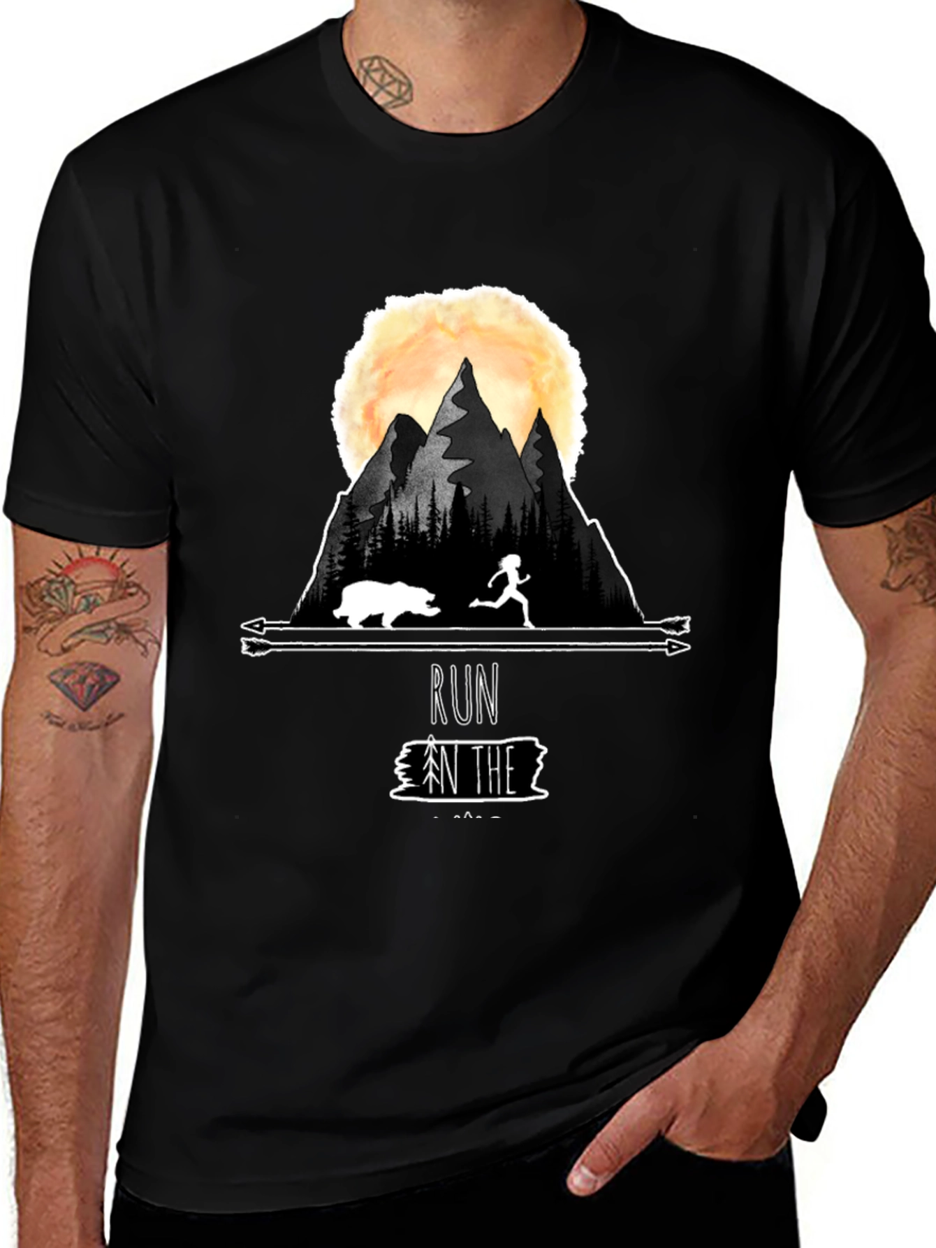 Variant 22 of Run in the Wild Graphic Tee